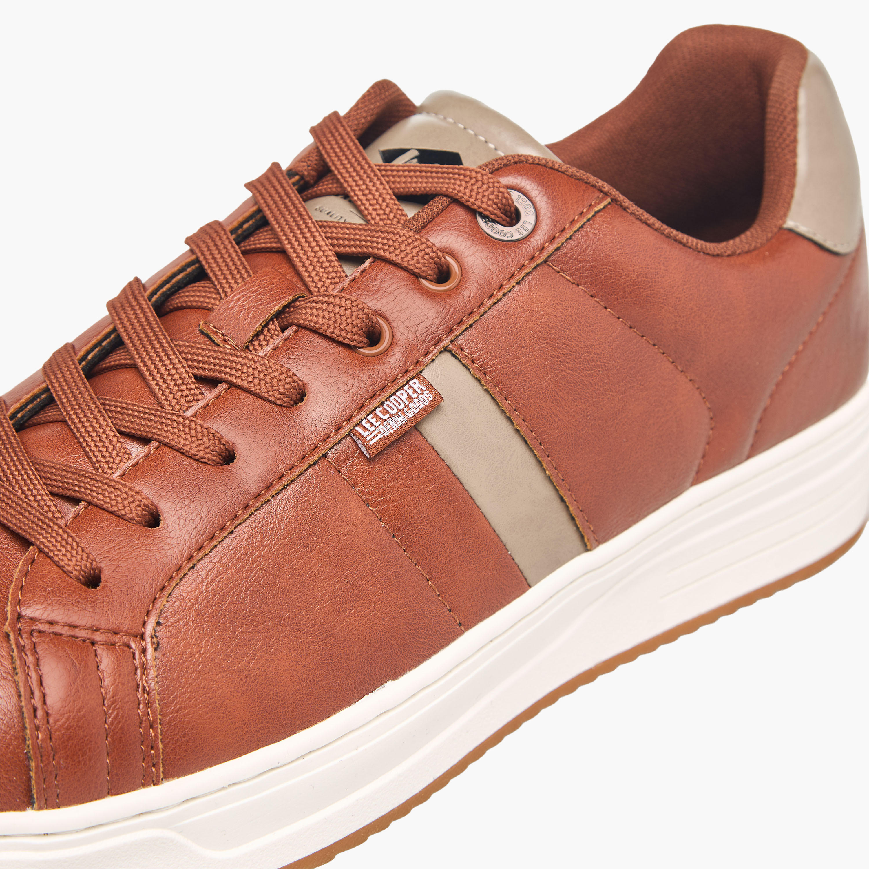 Lee Cooper Men Ortholite Lace-Up Sneakers-men-shoes-sneakers-image-4
