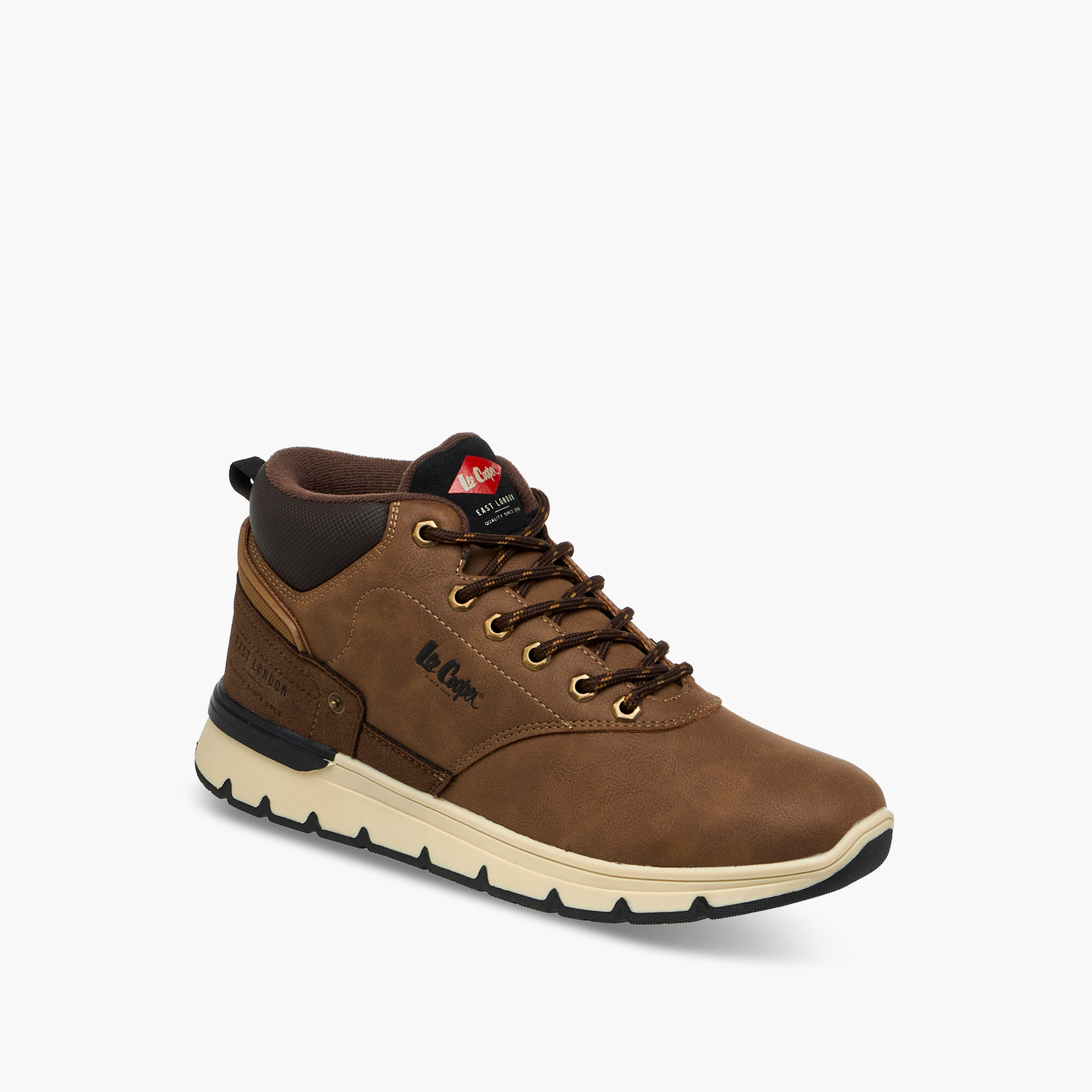 Lee Cooper Men's Panelled Lace-Up Chukka Boots-men-shoes-boots-image-2