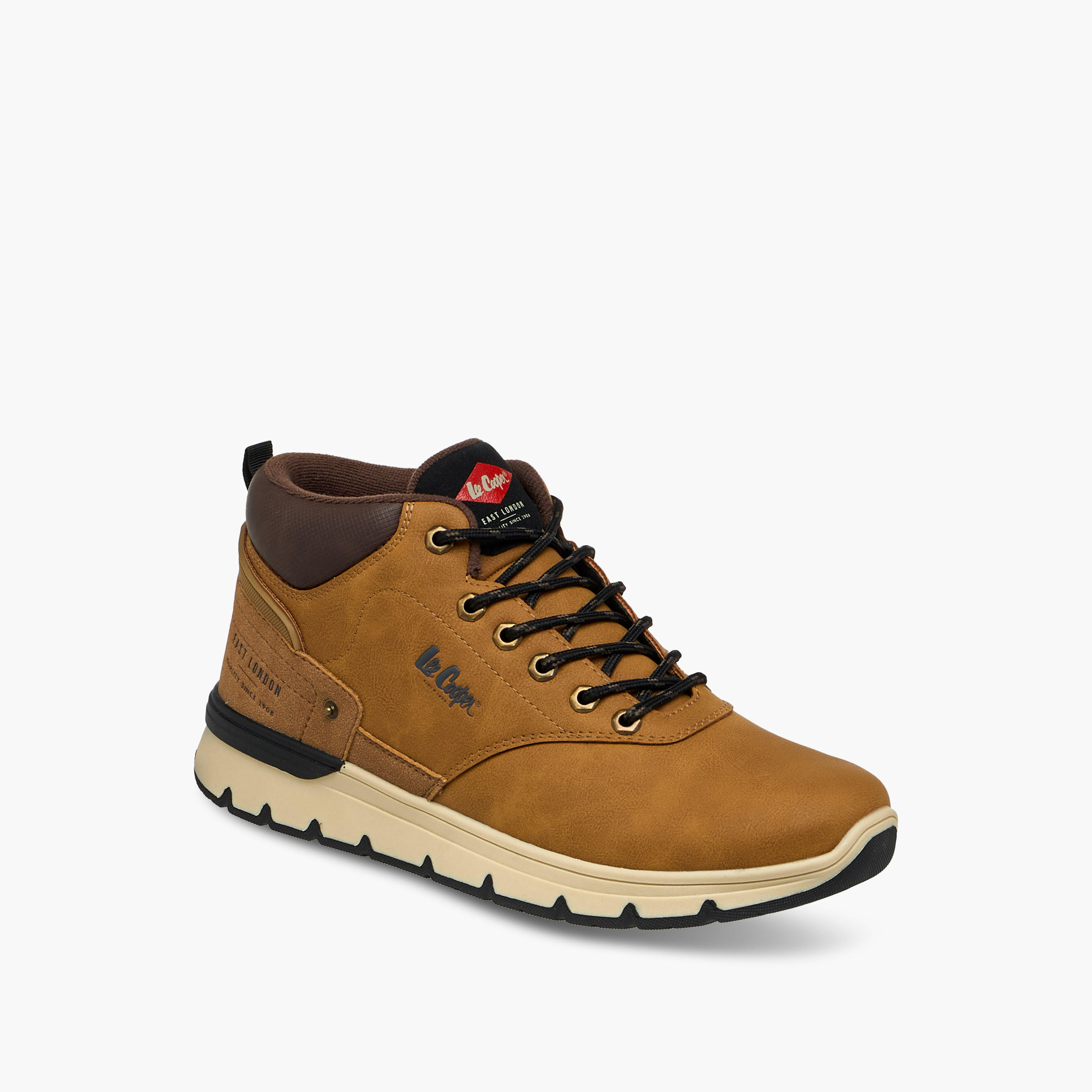Lee Cooper Men's Panelled Lace-Up Chukka Boots-men-shoes-boots-image-2