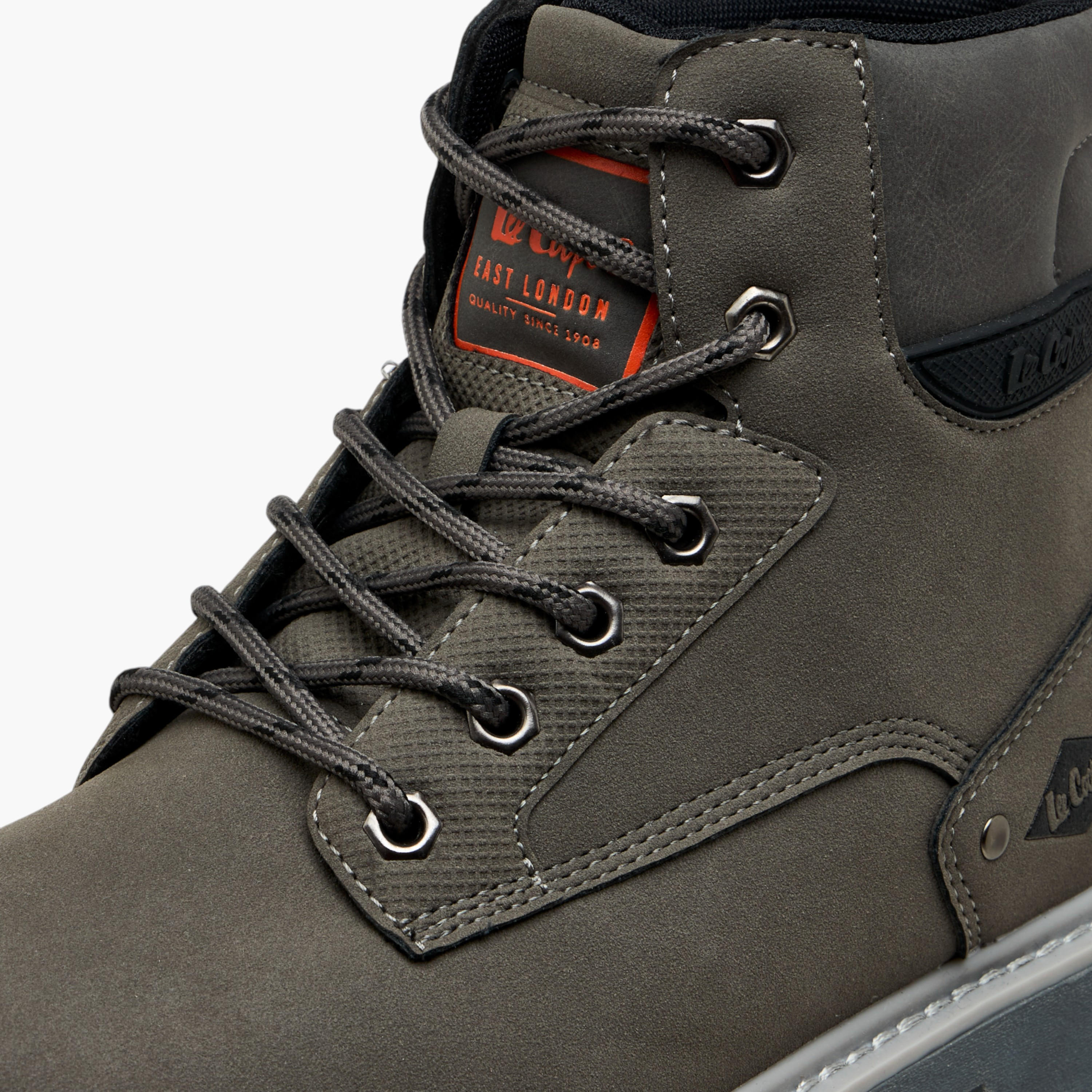 Lee Cooper Men's Panelled Lace-Up Ankle Boots-men-shoes-boots-image-4