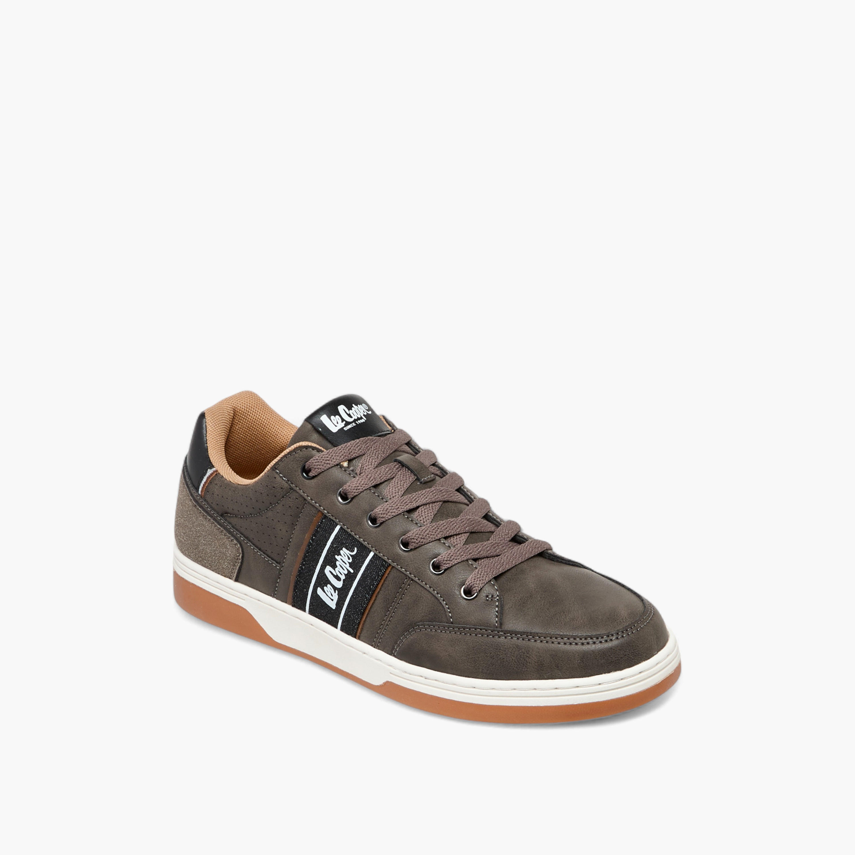 Lee Cooper Men Lace-Up Sneakers-men-shoes-sneakers-image-2
