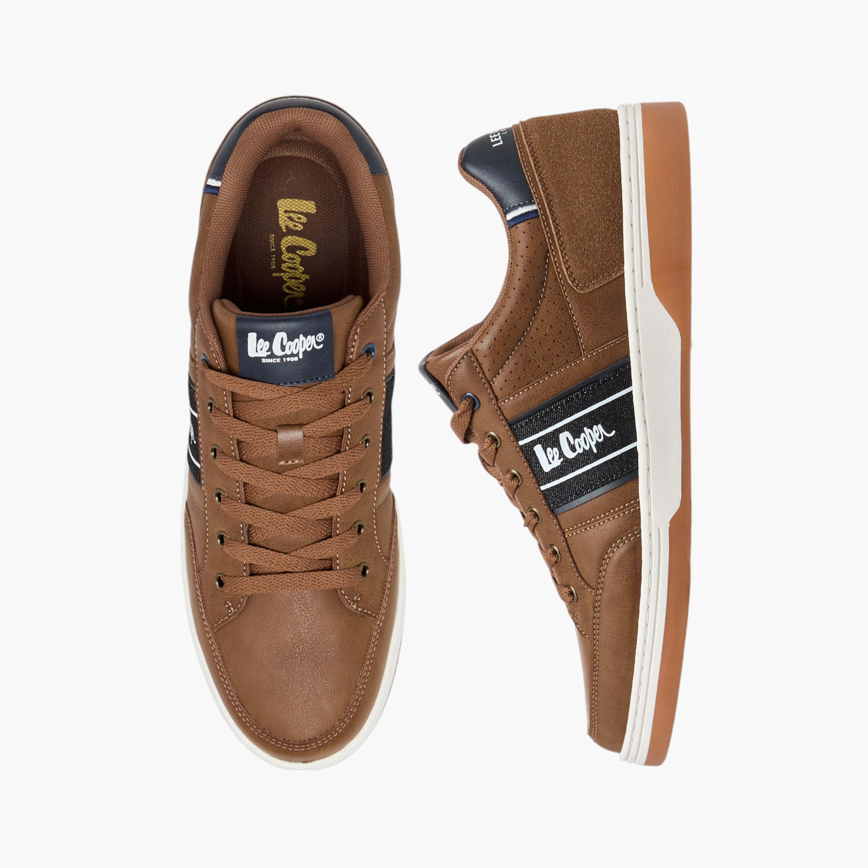 Lee Cooper Men Lace-Up Sneakers-men-shoes-sneakers-image-1