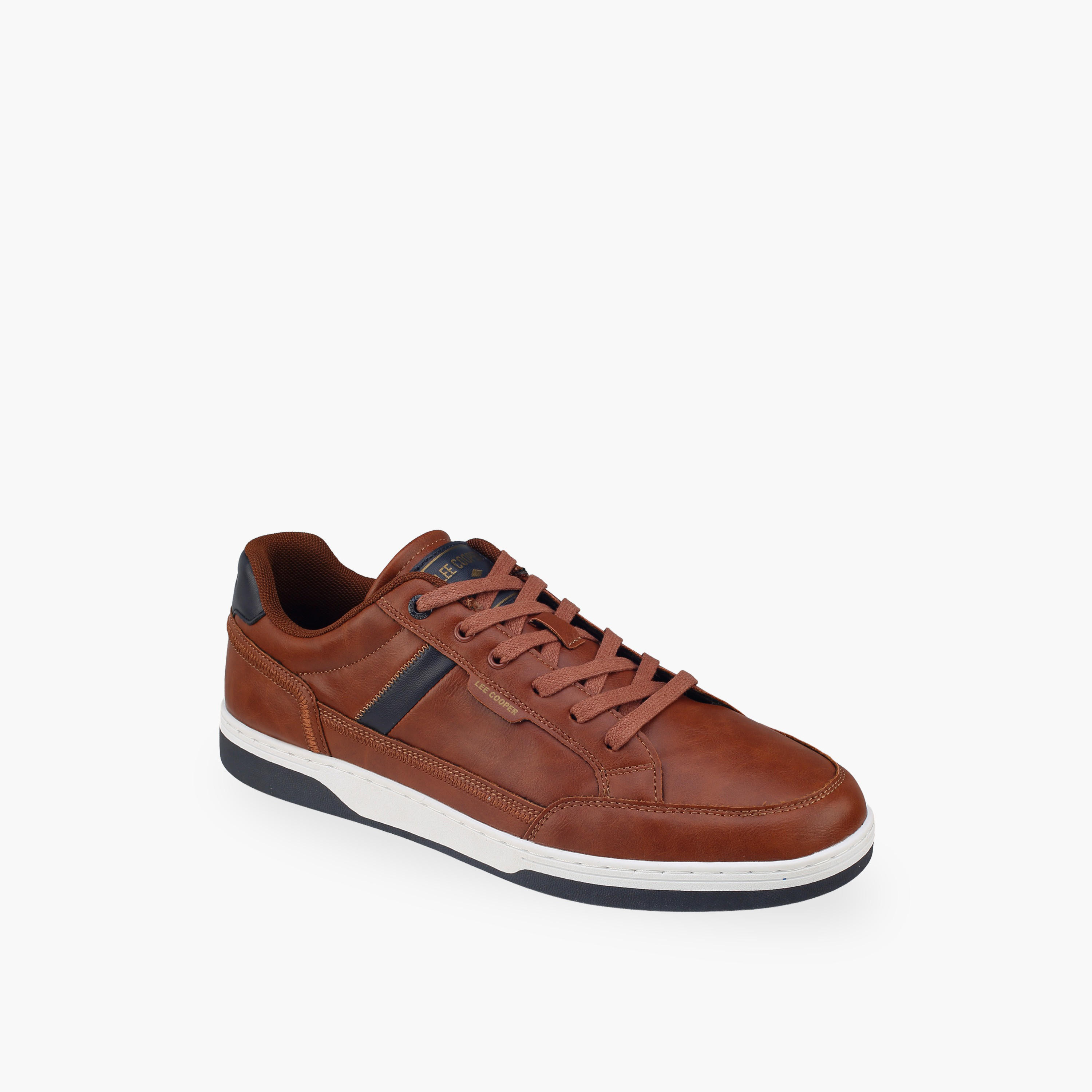 Lee Cooper Men Lace-Up Sneakers-men-shoes-sneakers-image-2