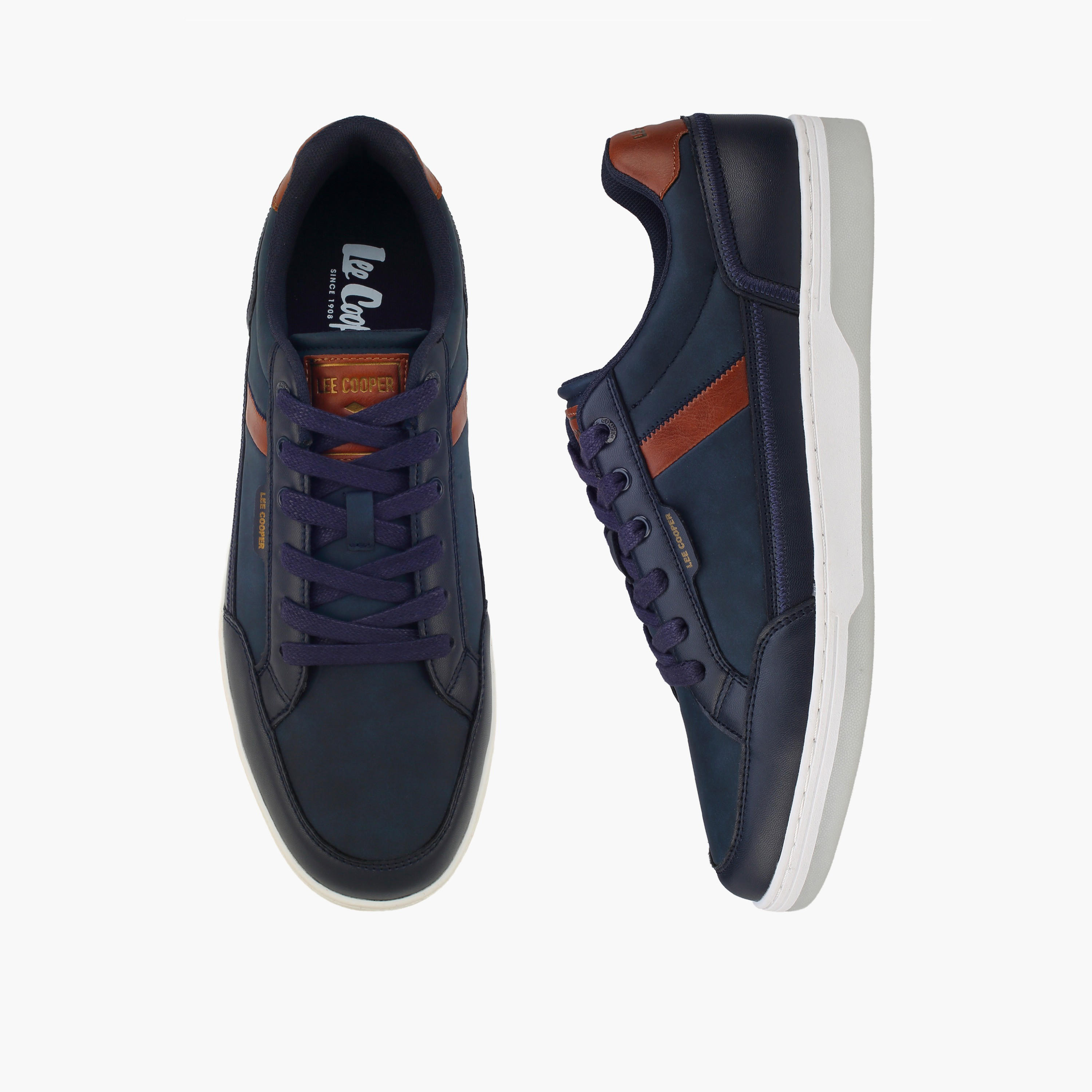 حذاء سنيكرز برباط للرجال من لي كوبر-men-shoes-sneakers-image-5
