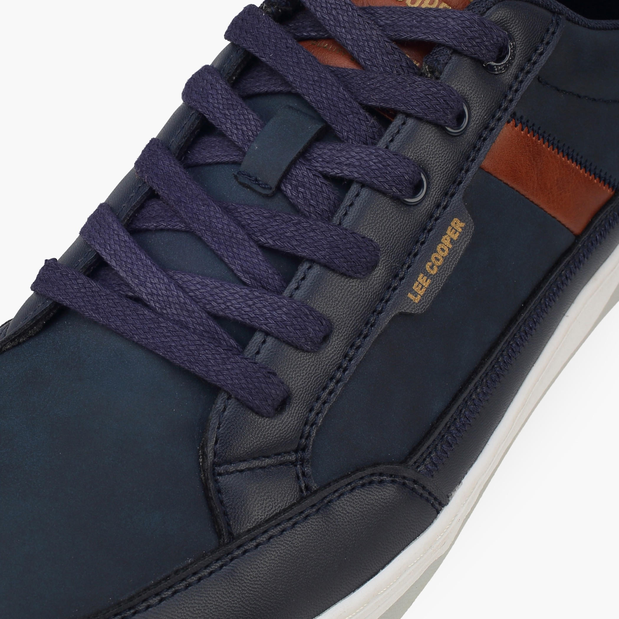 حذاء سنيكرز برباط للرجال من لي كوبر-men-shoes-sneakers-image-2