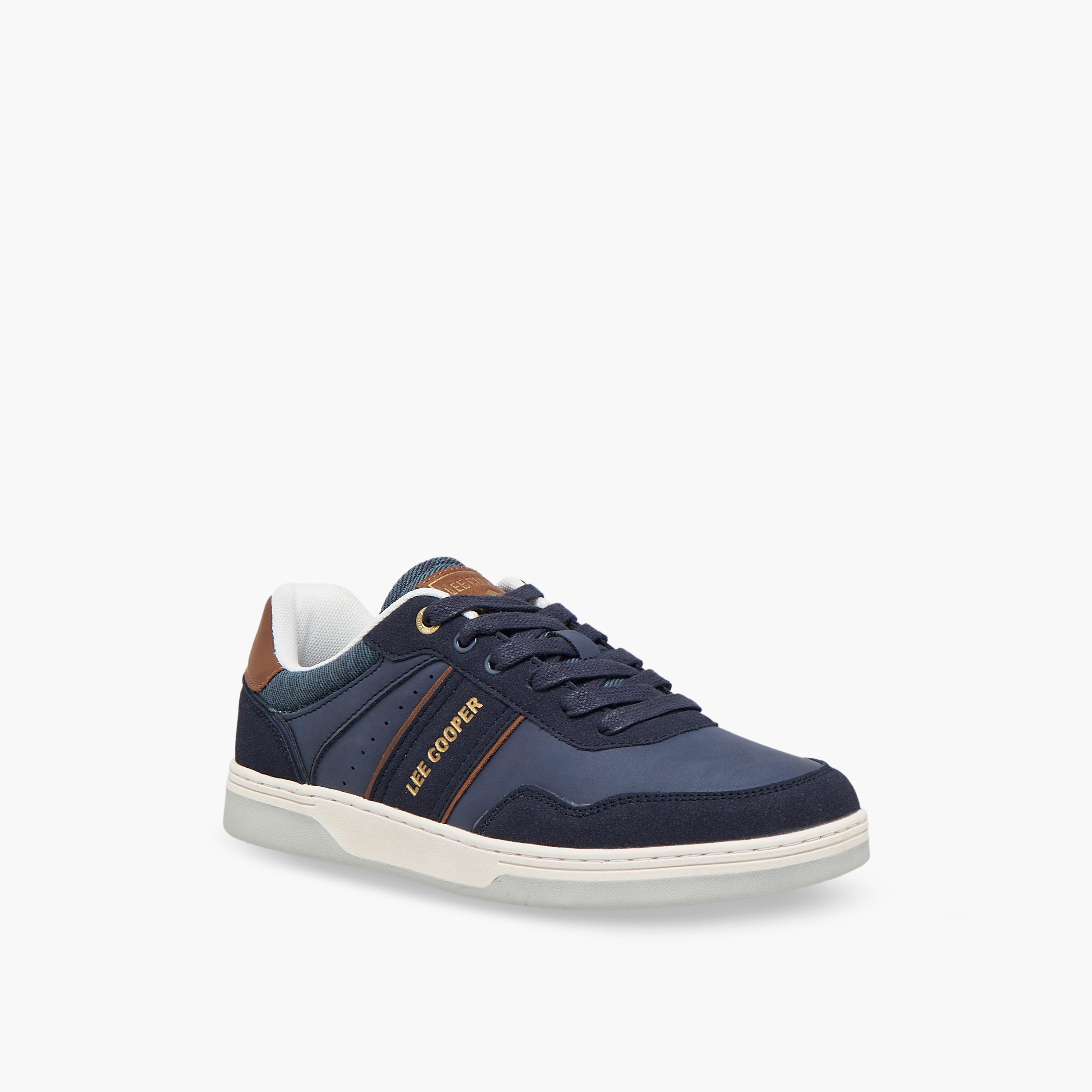 Lee Cooper Men Lace-Up Ankle Sneakers-men-shoes-sneakers-image-2
