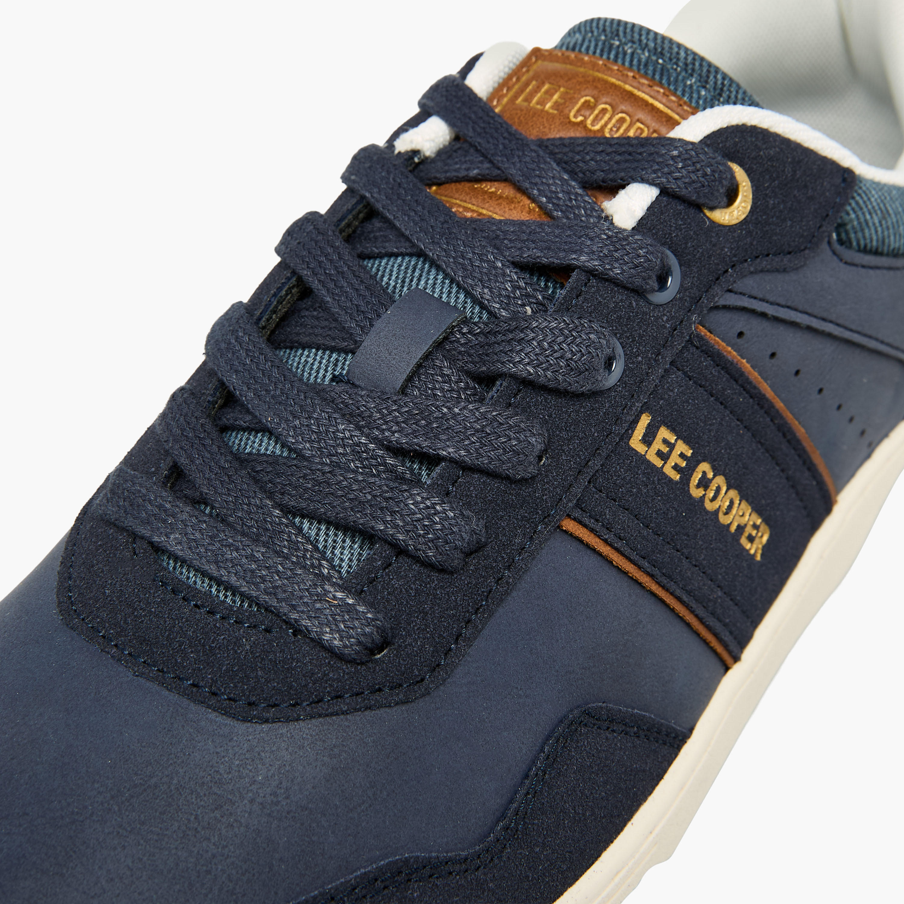 Lee Cooper Men Ortholite Lace-Up Ankle Sneakers-men-shoes-sneakers-image-4
