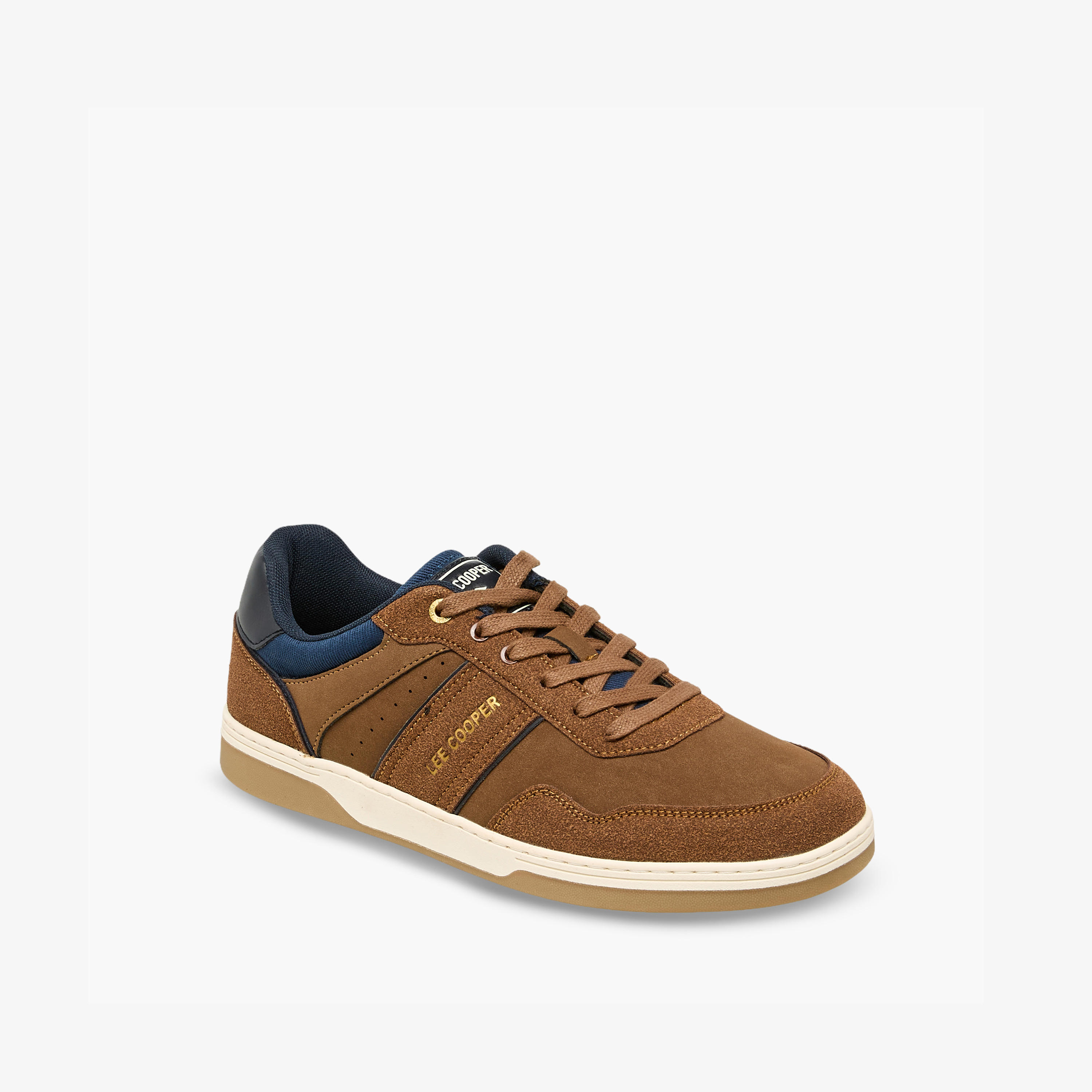 Lee Cooper Men Ortholite Lace-Up Ankle Sneakers-men-shoes-sneakers-image-3