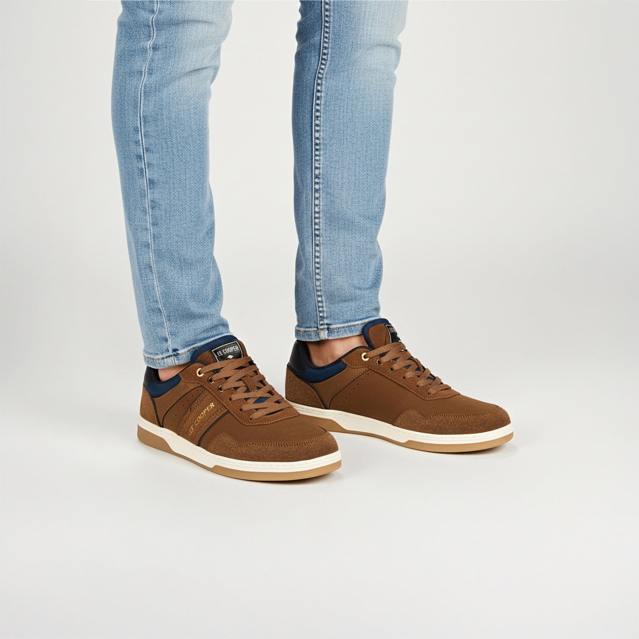Lee Cooper Men Ortholite Lace-Up Ankle Sneakers-men-shoes-sneakers-image-2