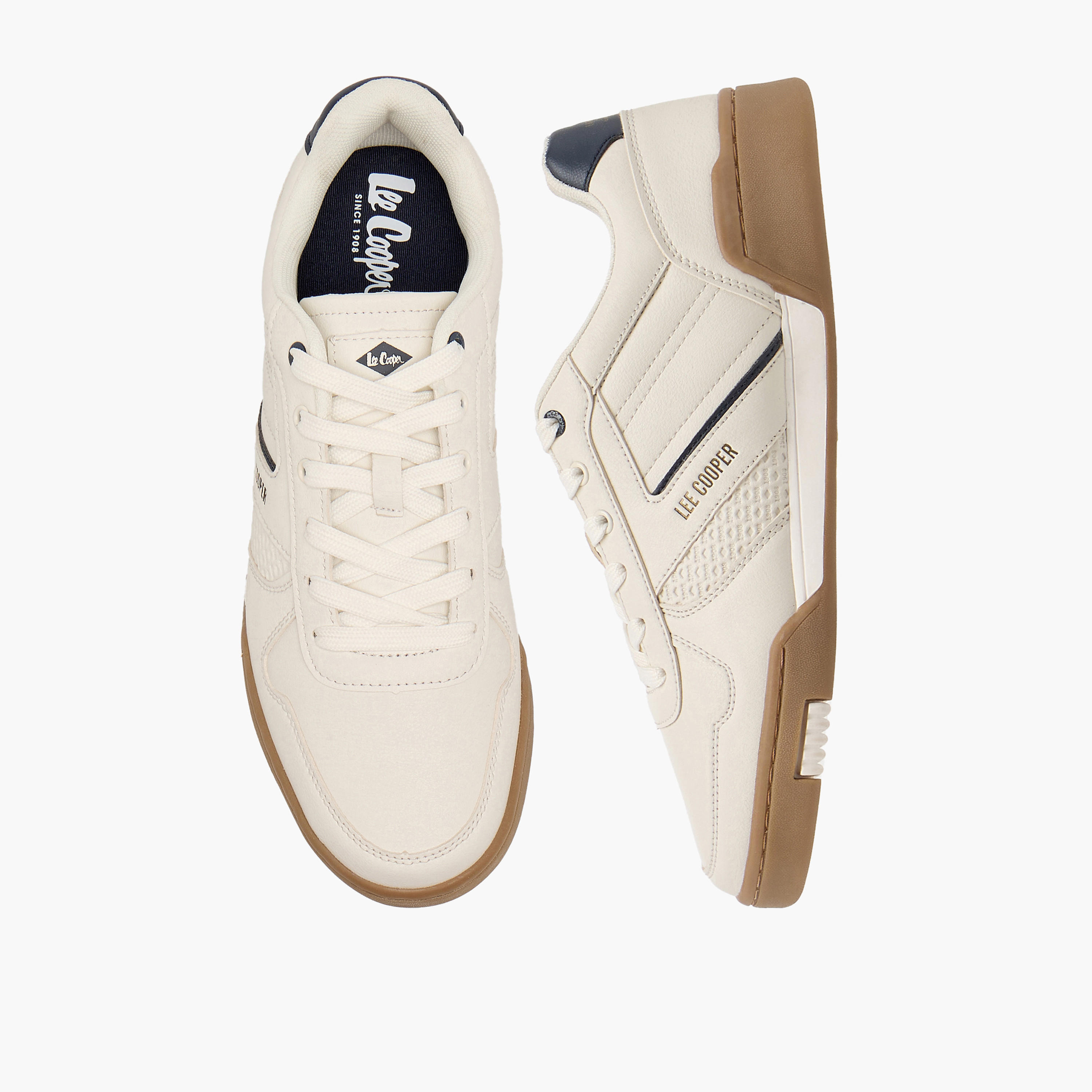 Lee Cooper Men Lace-Up Ankle Sneakers-men-shoes-sneakers-image-1