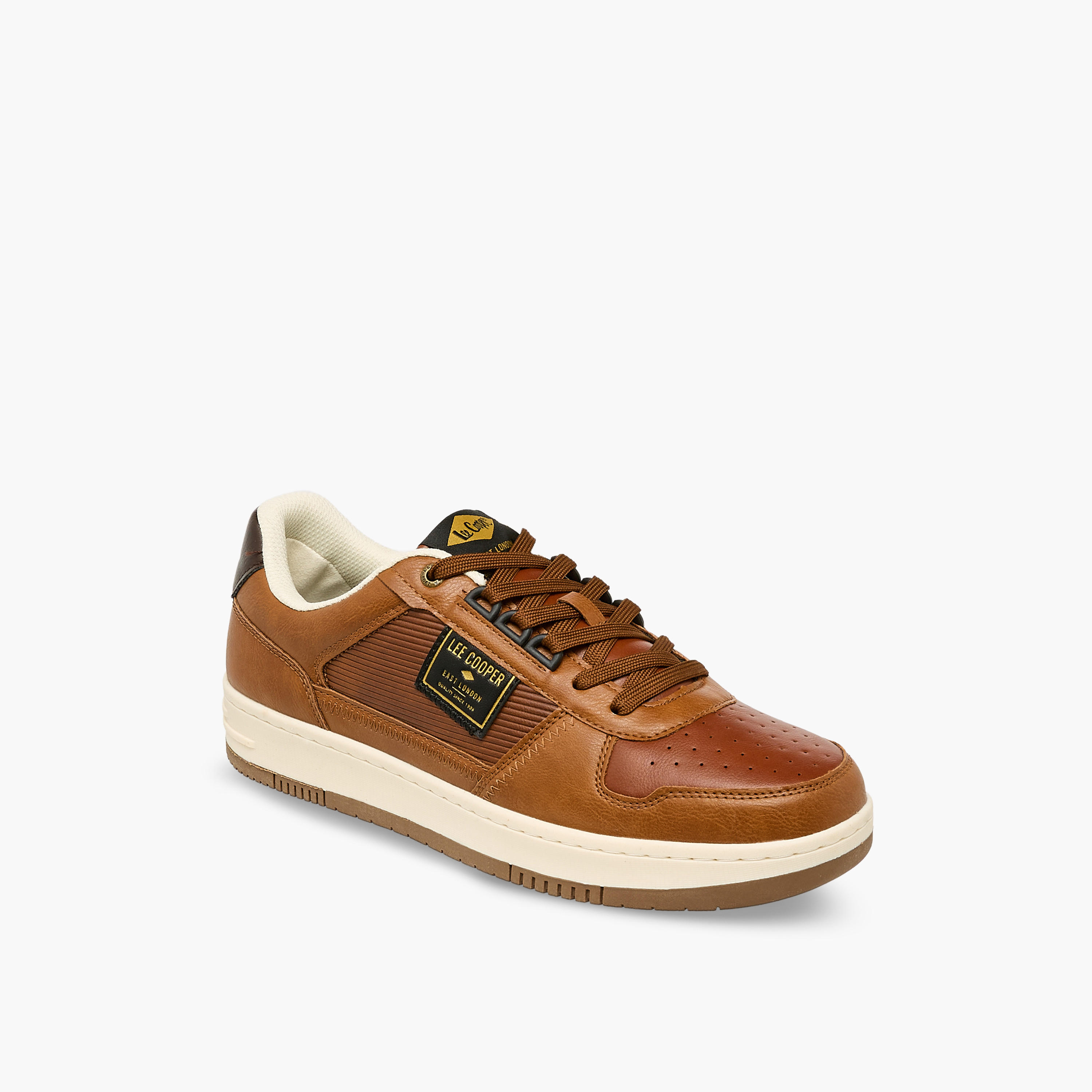 Lee Cooper Men Perforated Ortholite Sneakers-men-shoes-sneakers-image-3