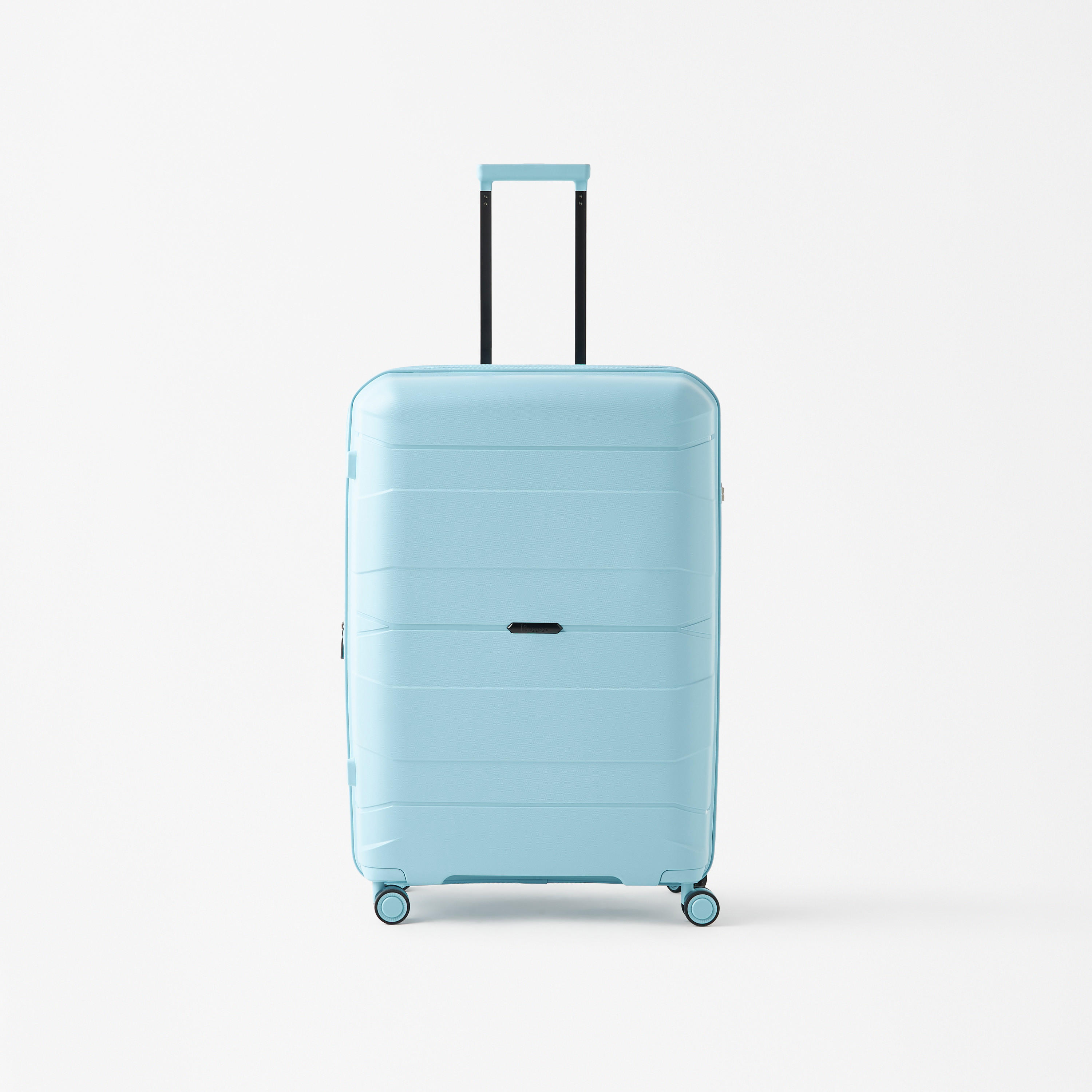 شنطة سفر ترولي صلبة بارزة الملمس بمقبض قابل للسحب من إت-travel-luggagesandbags-luggage-image-1