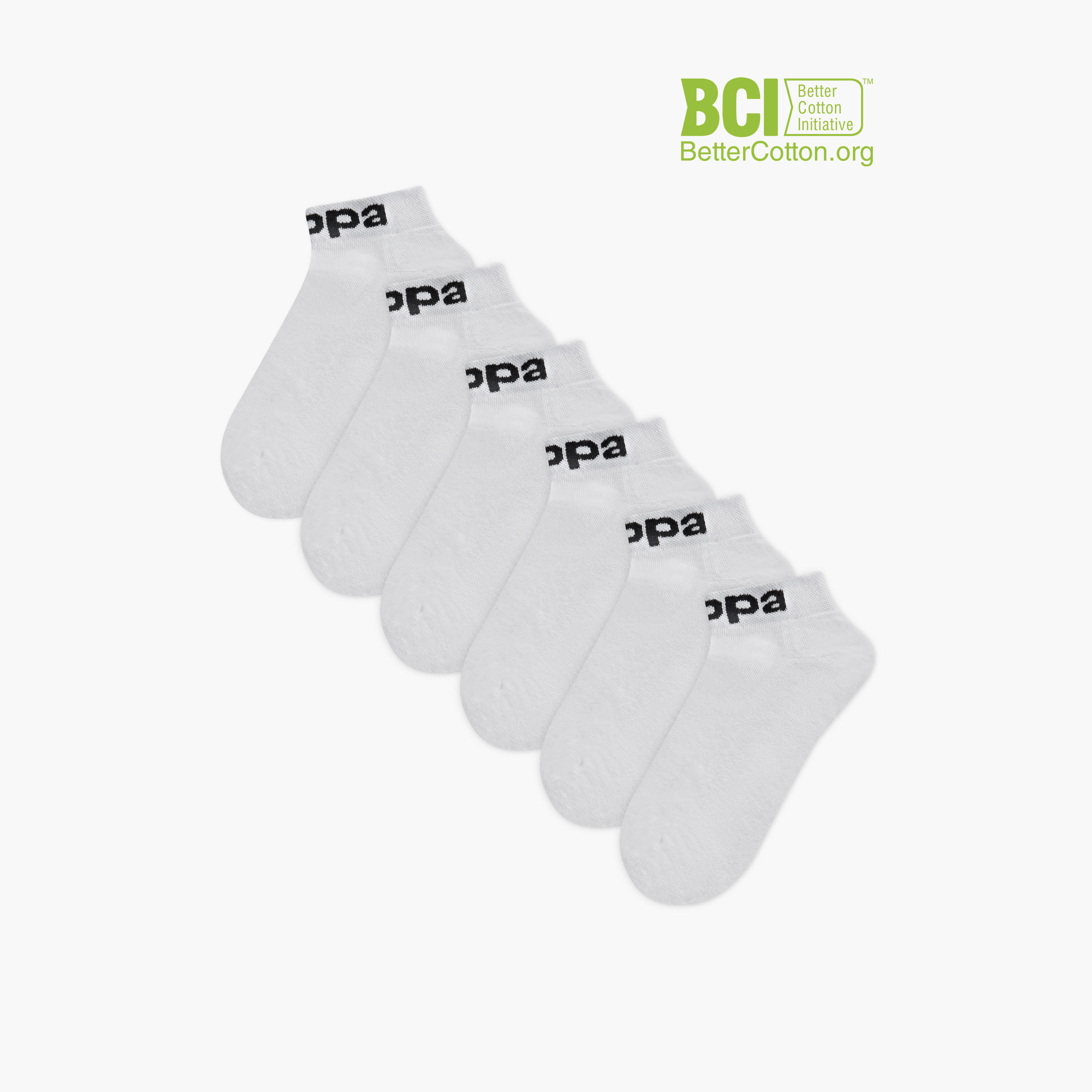 Kappa Printed Sports Socks - Set of 6-men-socks-image-1
