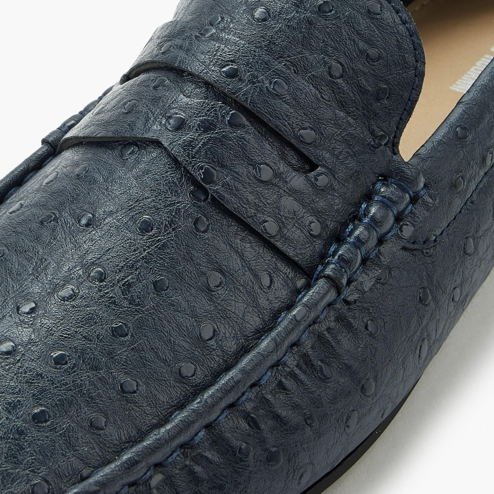 Renzo Ruganni Men Textured Slip-On Moccasins-men-shoes-loafersandmoccasins-image-5