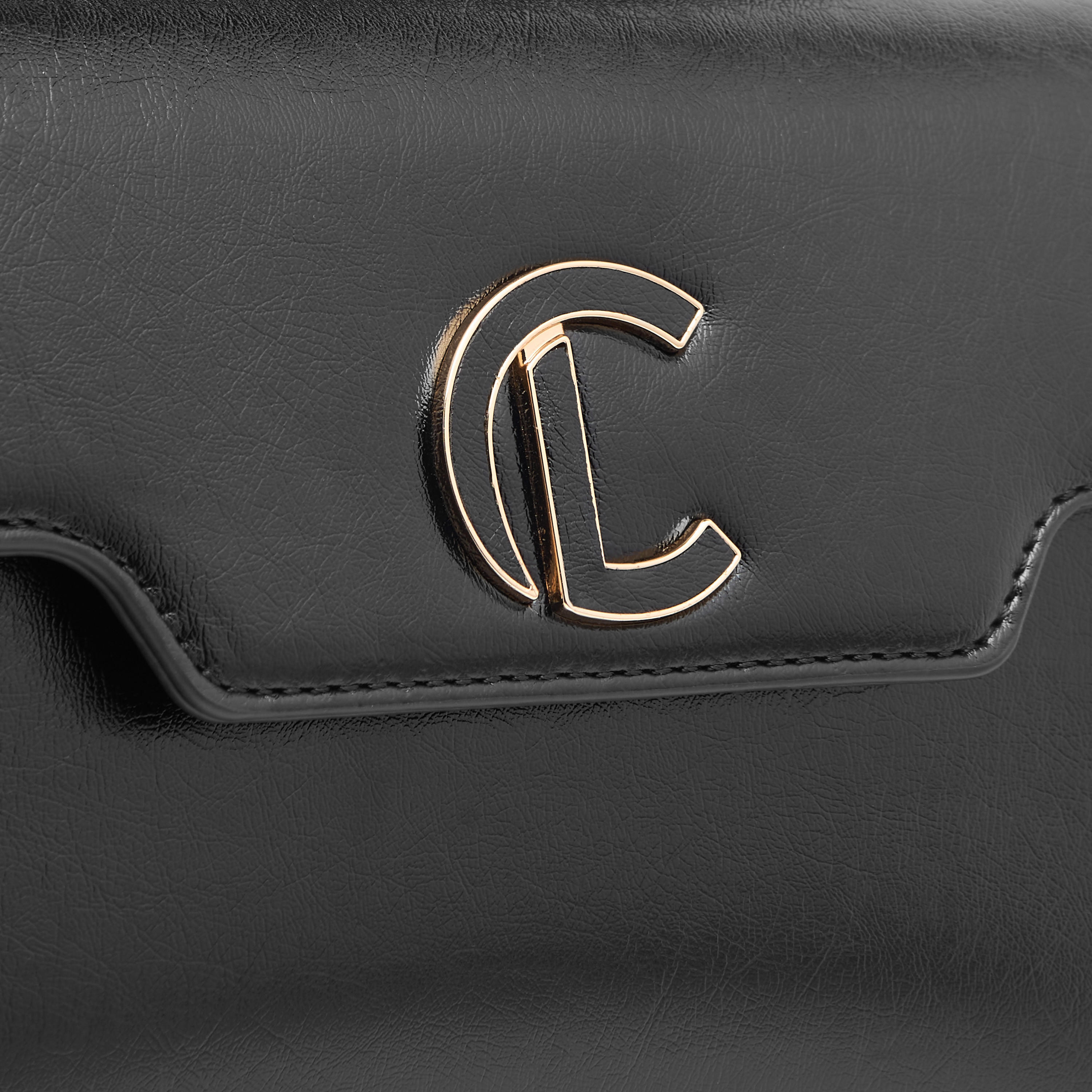 شنطة ساتشيل بنقوش شعار وحزام قابل للتعديل من لو كونفرت-women-bagsandwallets-handbags-image-11