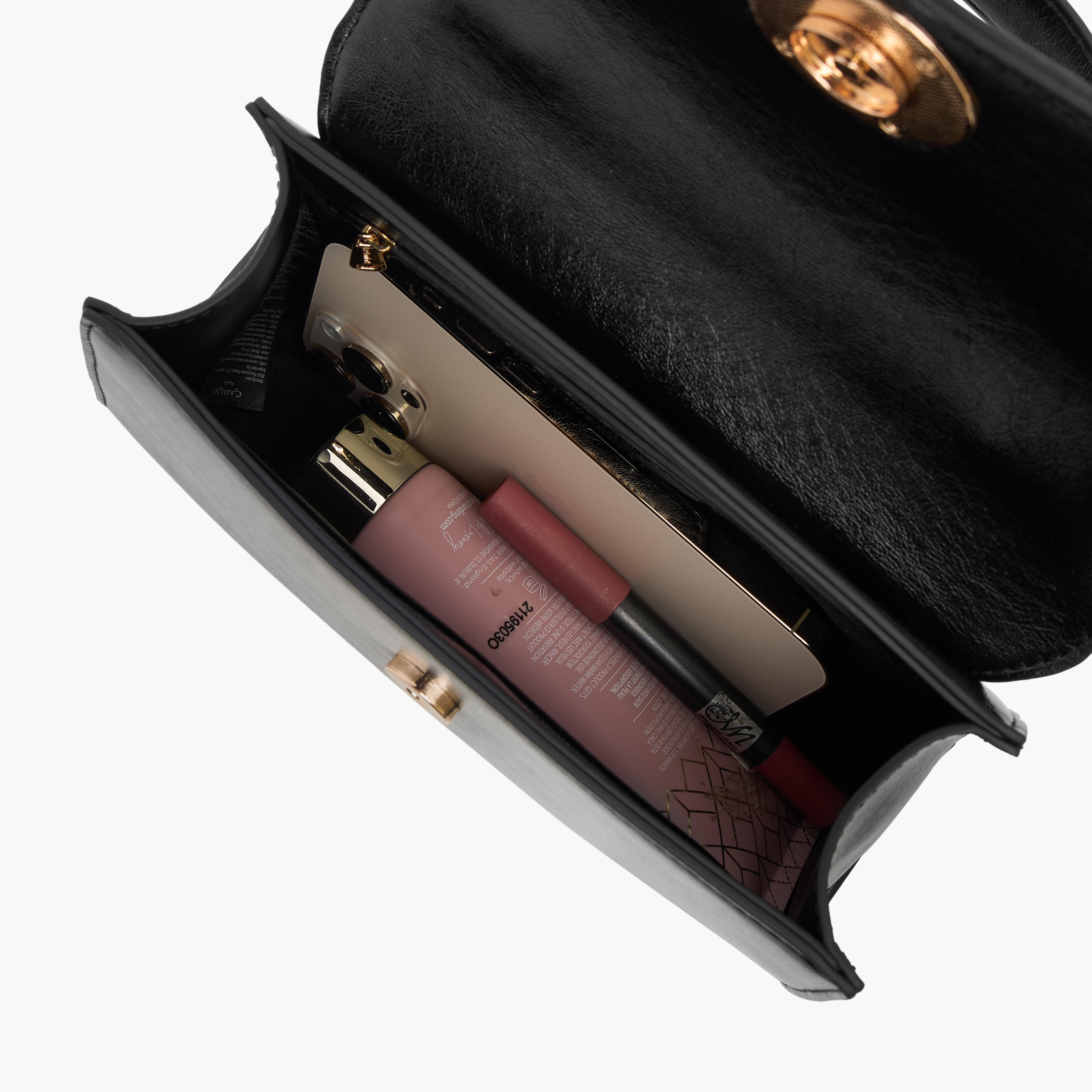شنطة ساتشيل بنقوش شعار وحزام قابل للتعديل من لو كونفرت-women-bagsandwallets-handbags-image-14