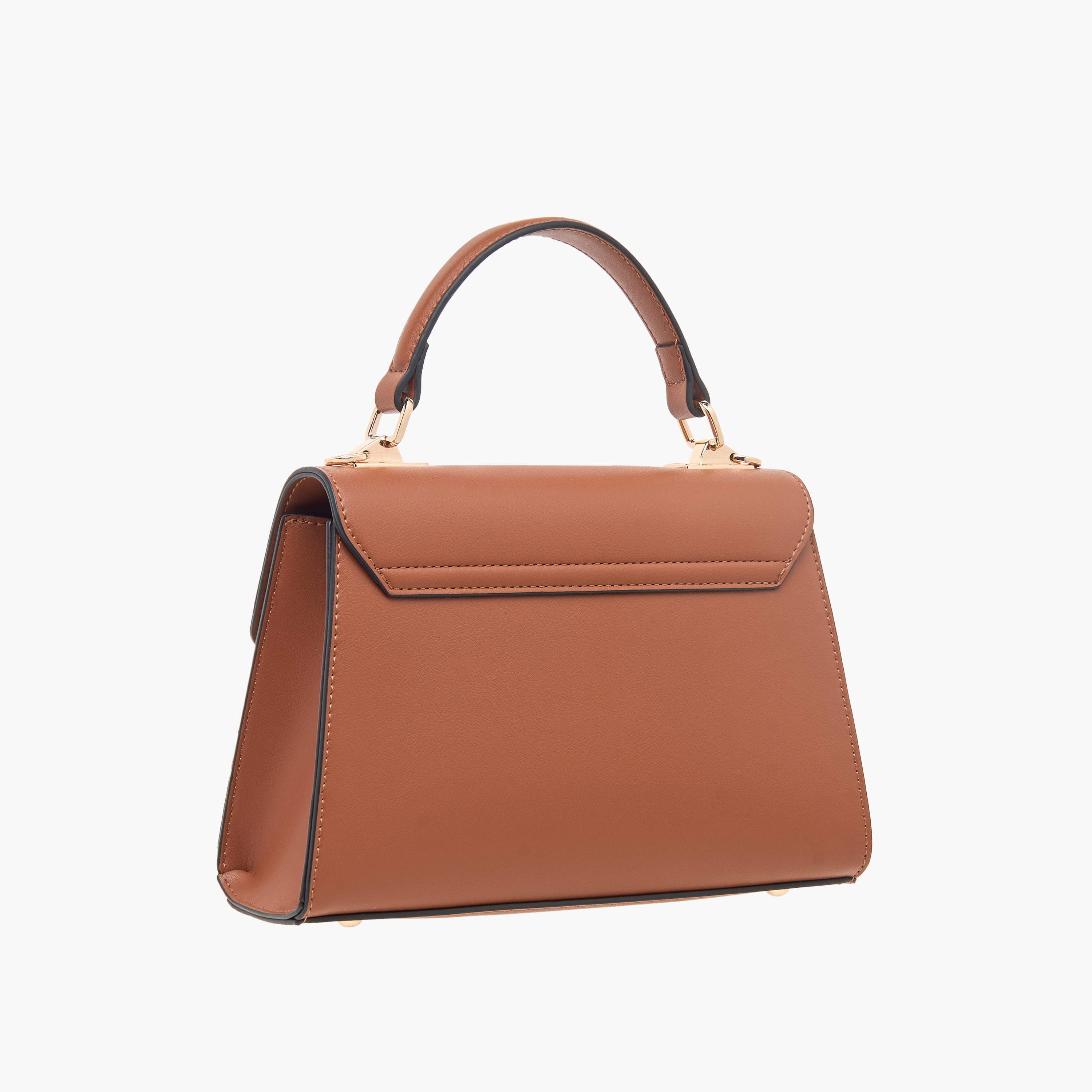 شنطة ساتشيل بنقوش شعار وحزام قابل للتعديل من لو كونفرت-women-bagsandwallets-handbags-image-3