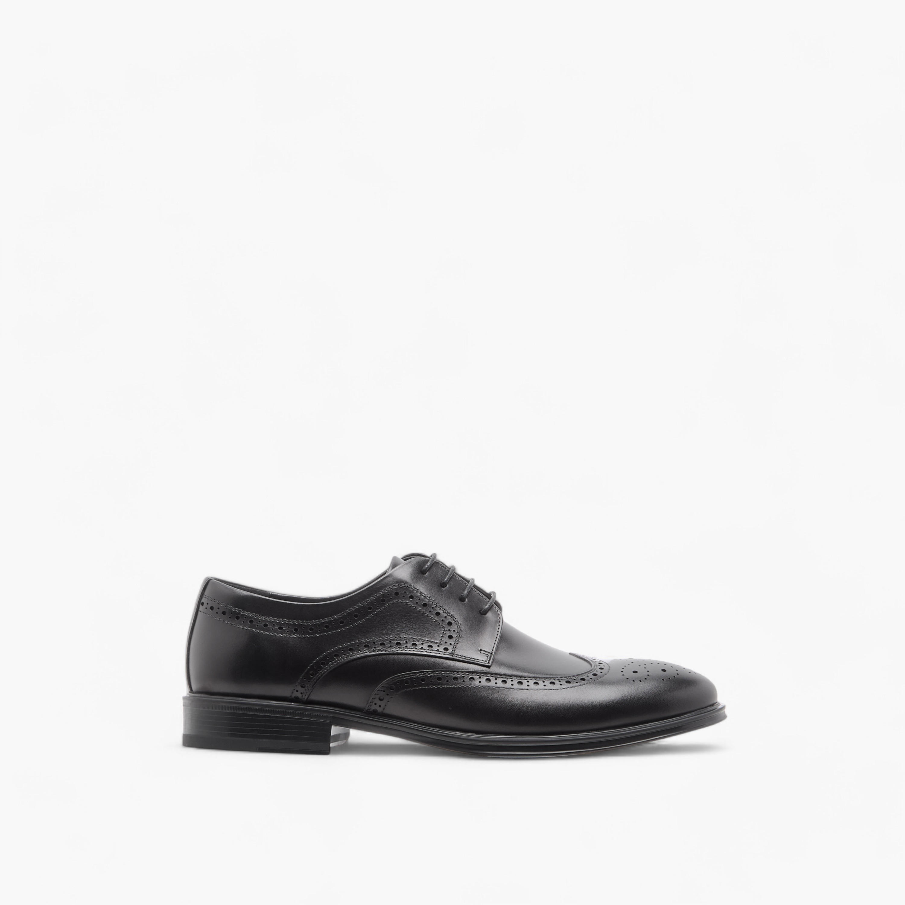Duchini Men Genuine Leather Lace-Up Derby Shoes-men-shoes-formalshoes-image-3