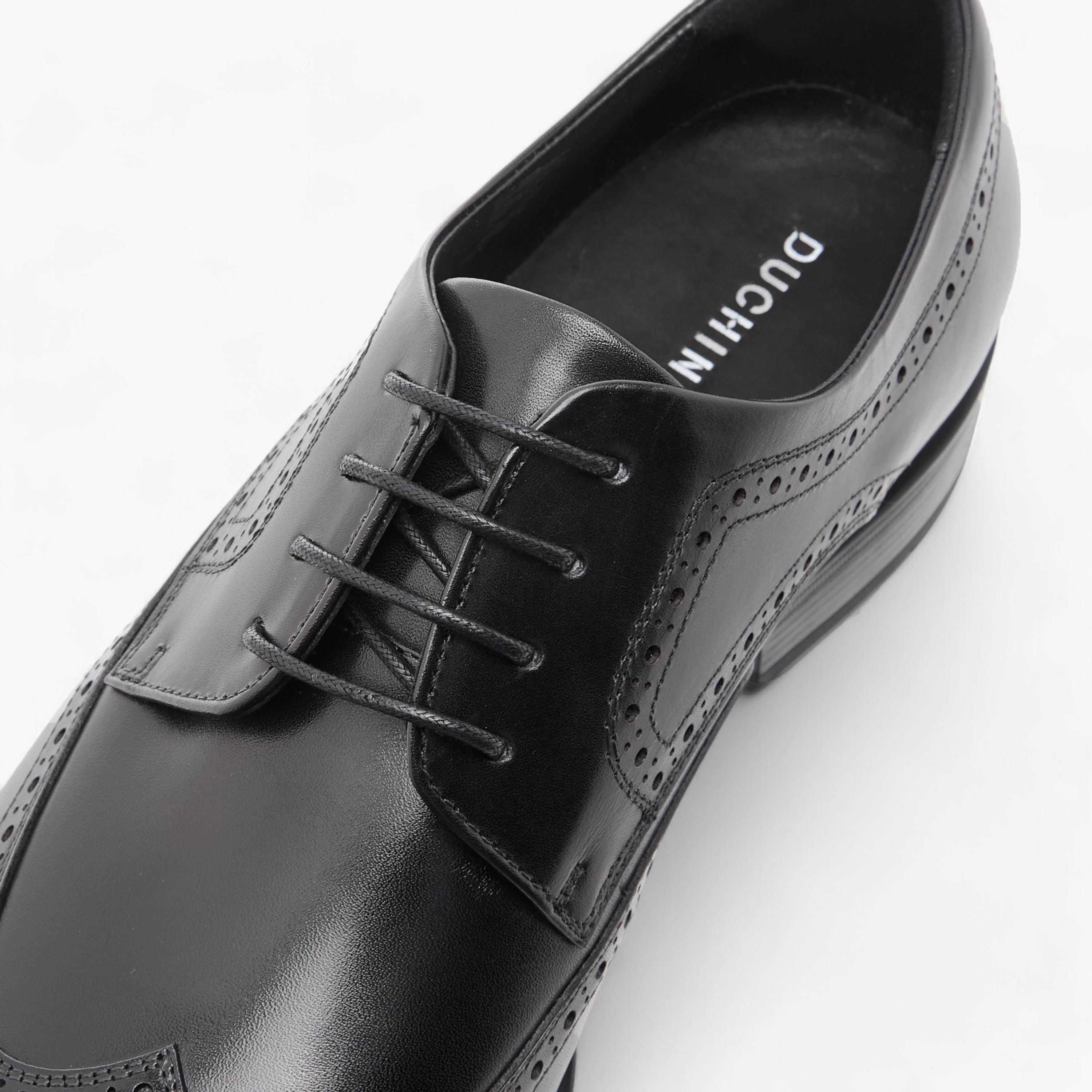 Duchini Men Genuine Leather Lace-Up Derby Shoes-men-shoes-formalshoes-image-4