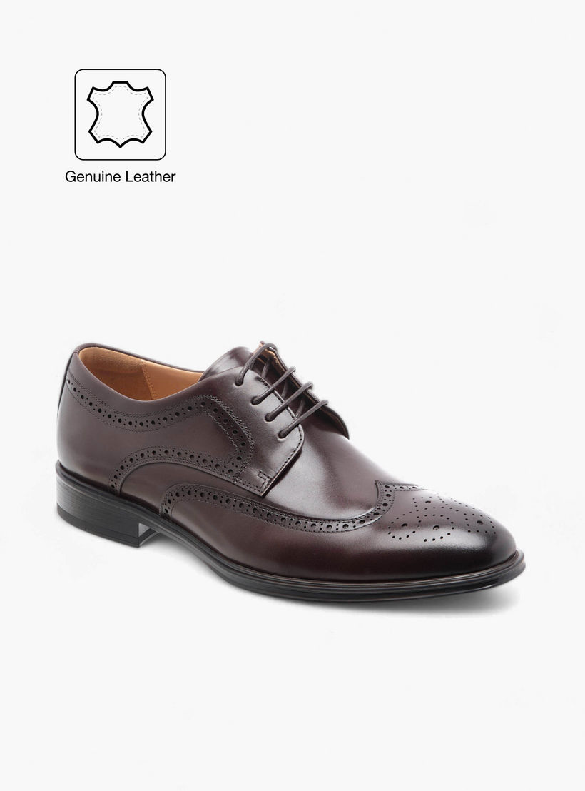 حذاء ديرقي رجالي بأربطة من الجلد الطبيعي-men-shoes-formalshoes-image-2