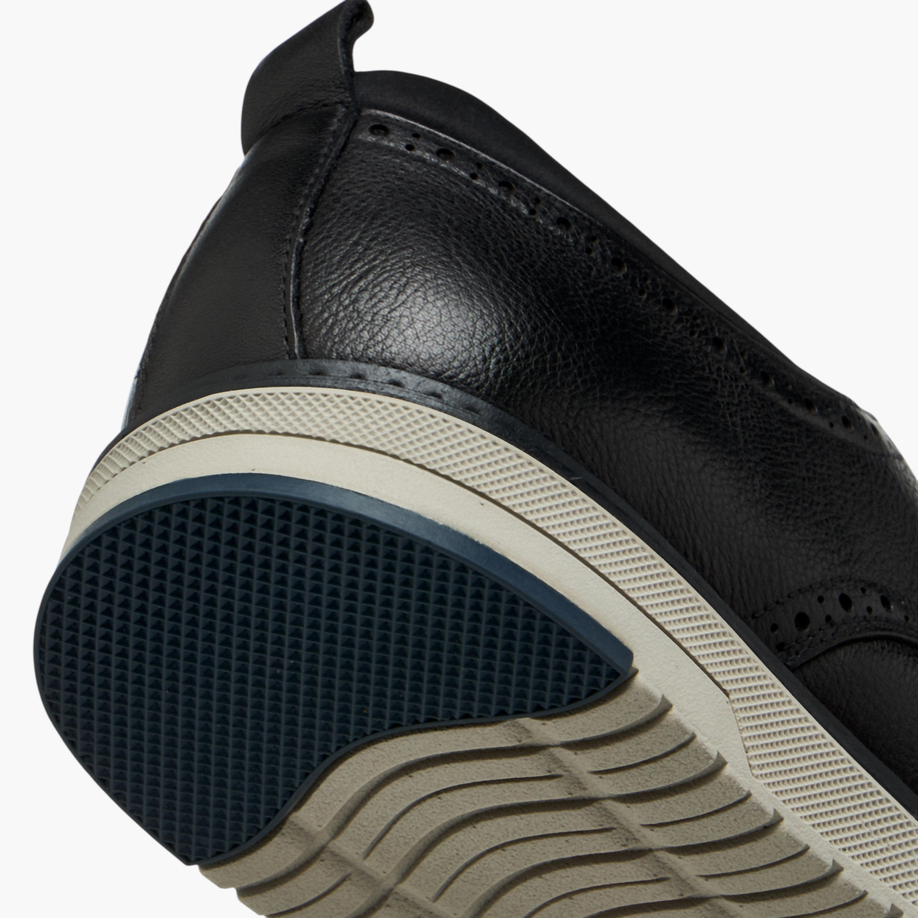 Duchini Men's Leather Solid Lace-Up Sneakers-men-shoes-sneakers-image-5