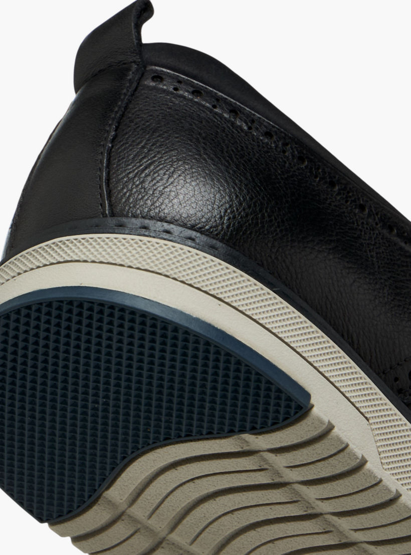 Duchini Men's Leather Solid Lace-Up Sneakers-men-shoes-sneakers-image-5