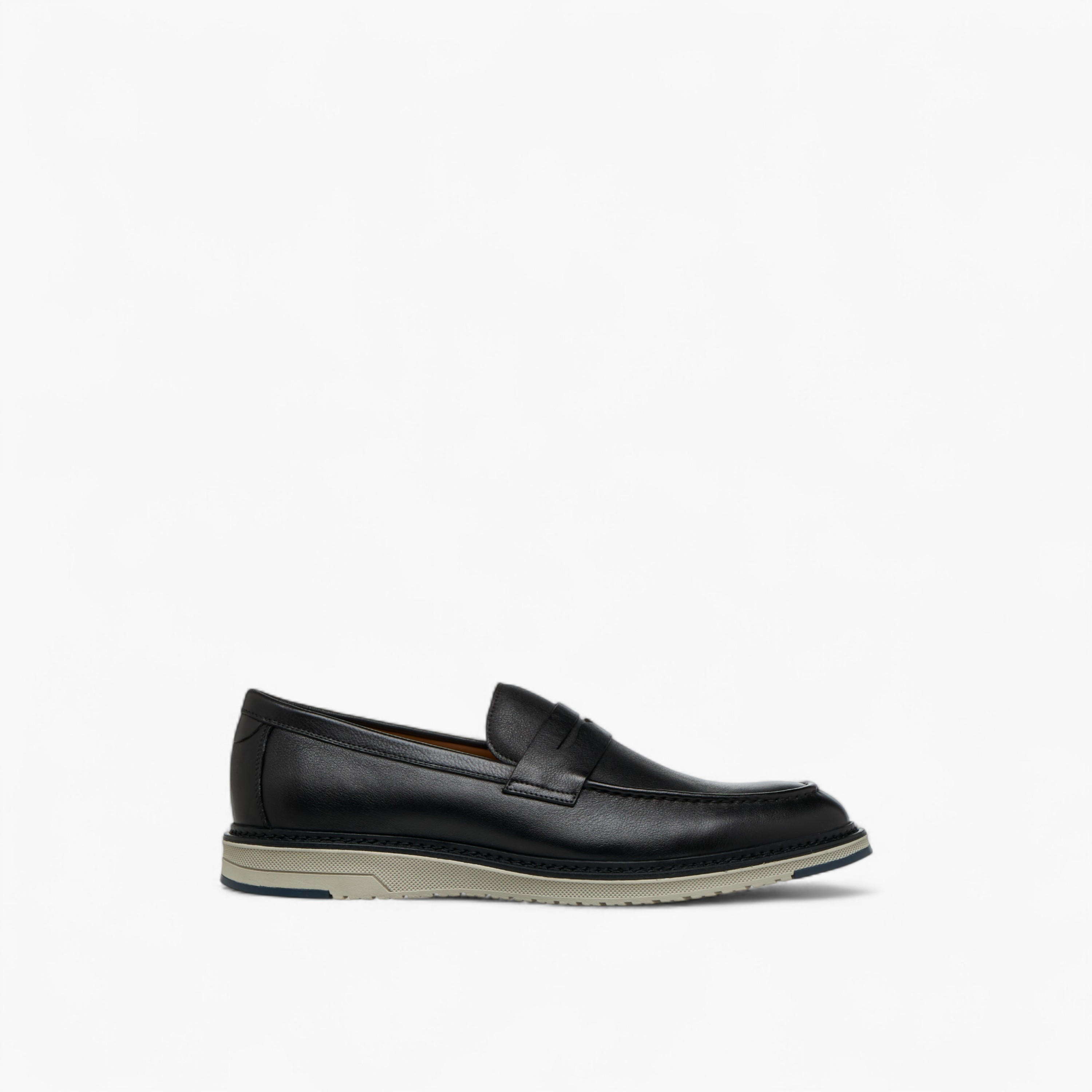 Duchini Men's Leather Solid Slip-On Loafers-men-shoes-loafersandmoccasins-image-3