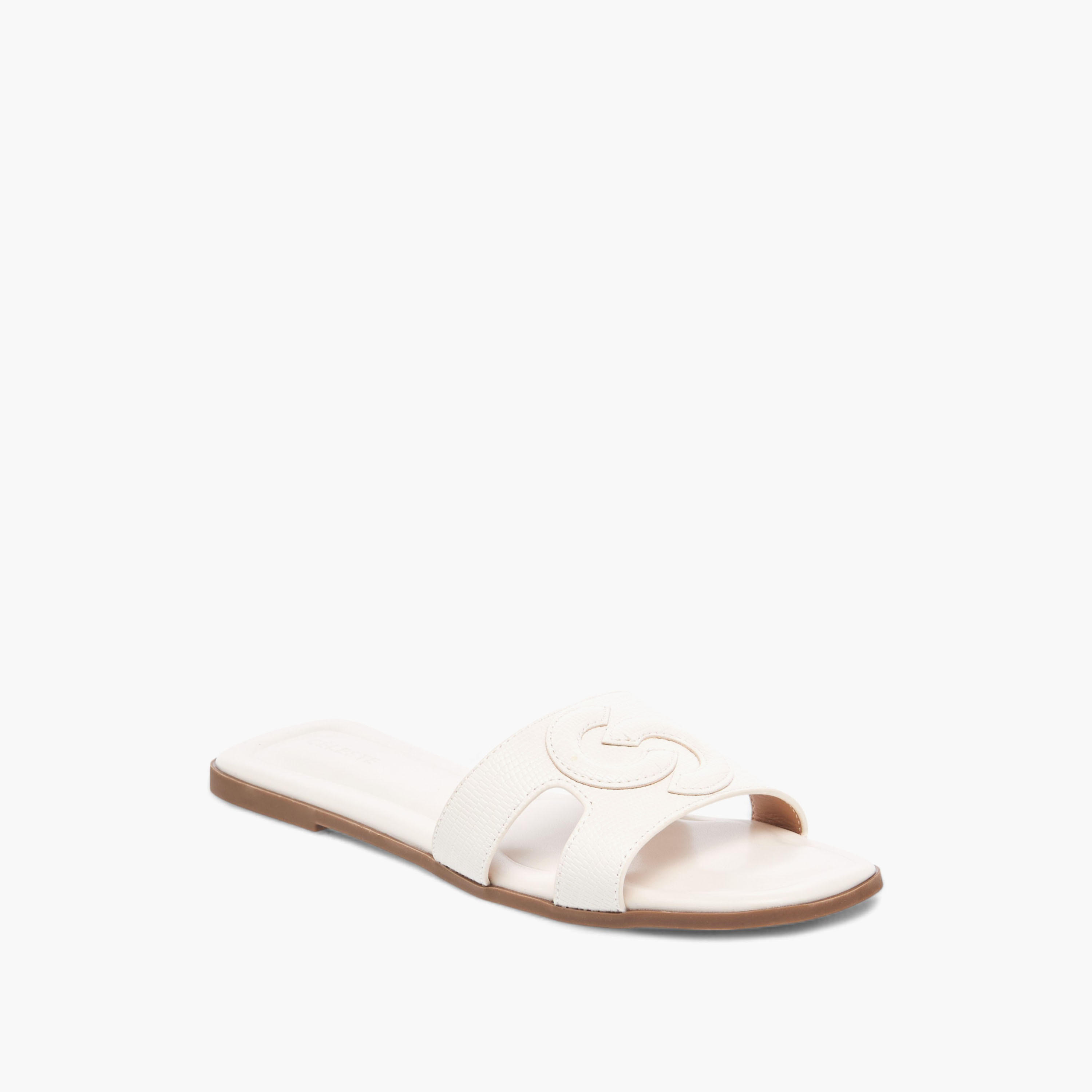 صندل بارز الملمس سهل الارتداء للنساء من سيليست-women-shoes-flats-sandals-image-2