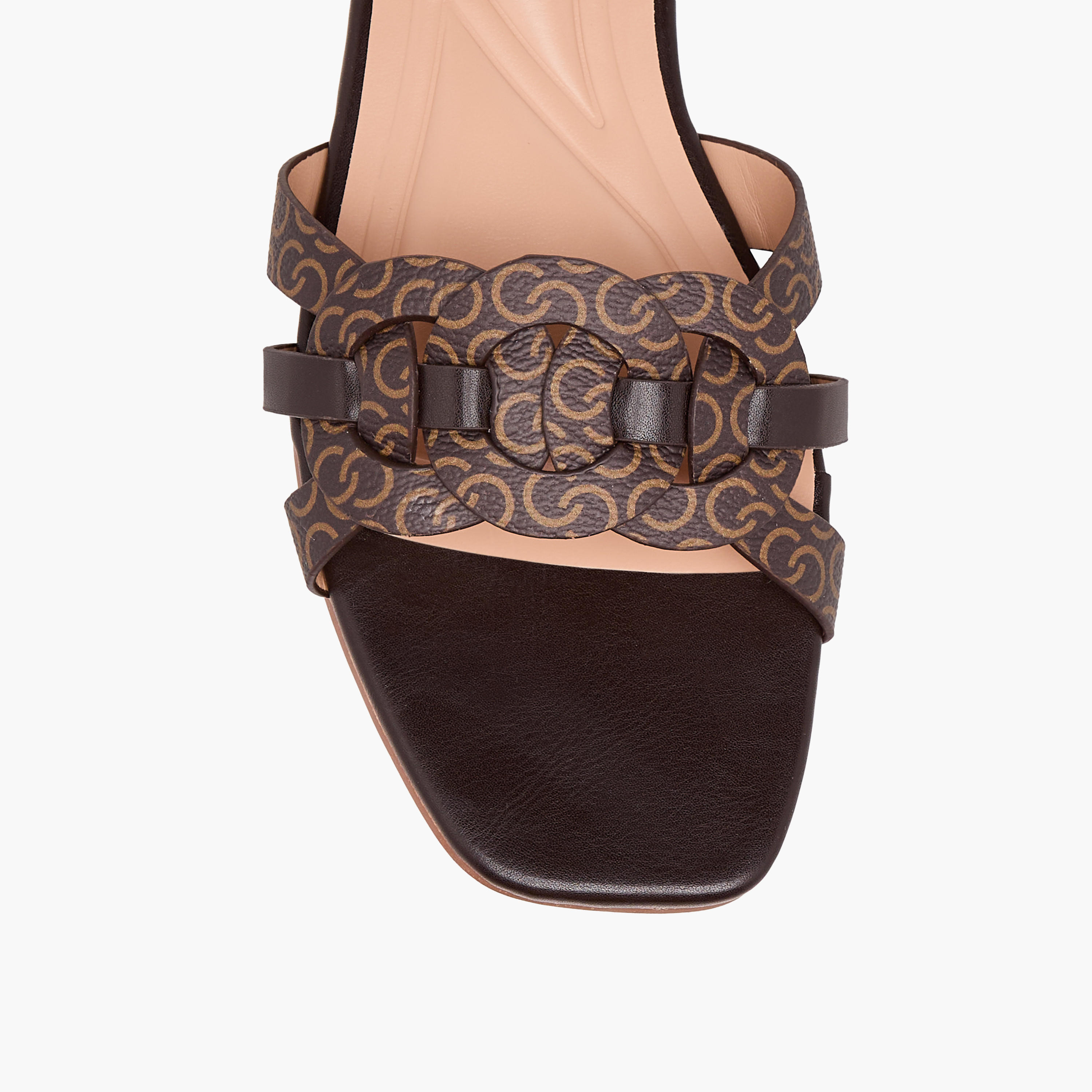 Celeste Women's Monogram Print Slip-On Flat Sandals-women-shoes-flats-sandals-image-4