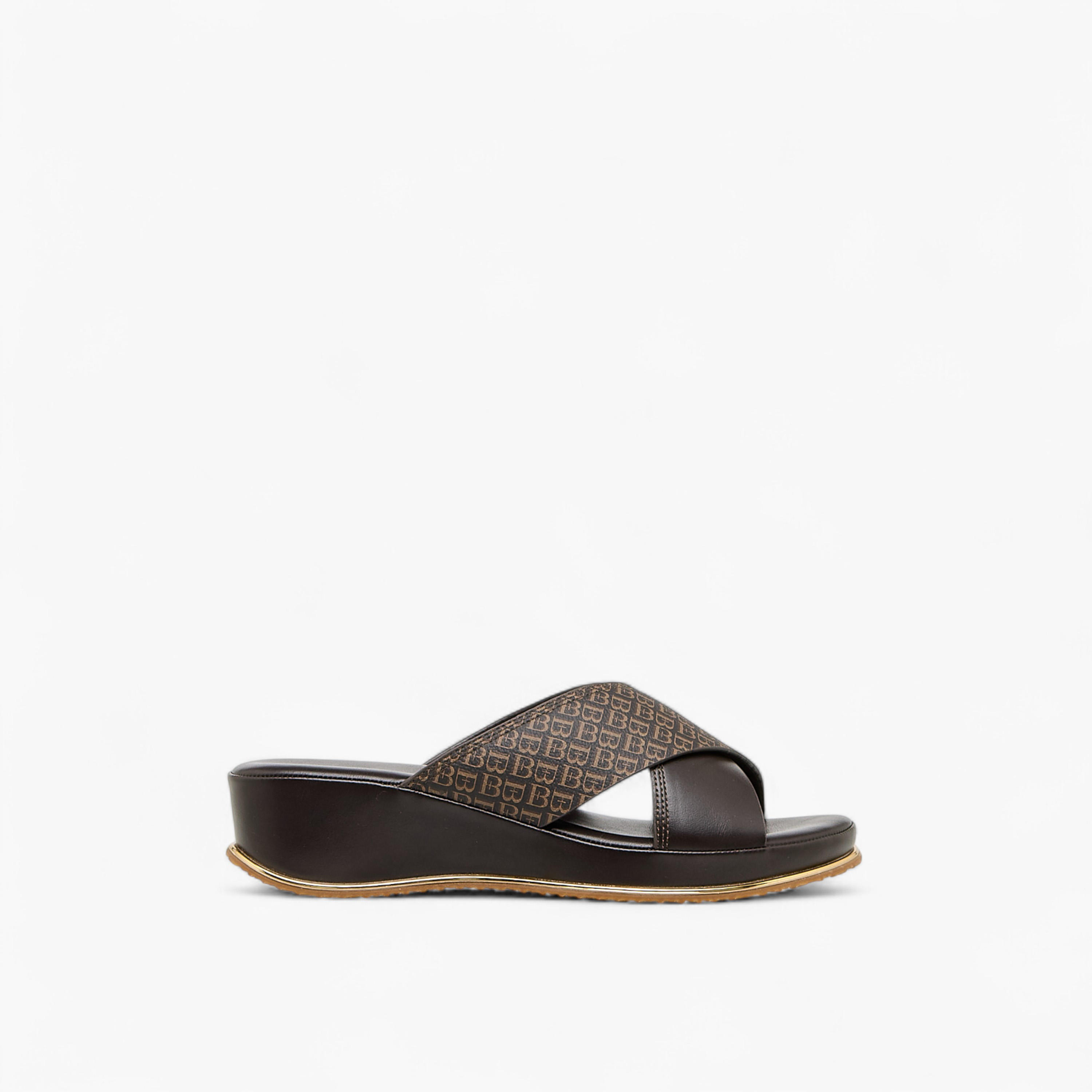 Flora Bella Women Monogram Print Wedge Sandals-women-shoes-sandals-heeled-image-3