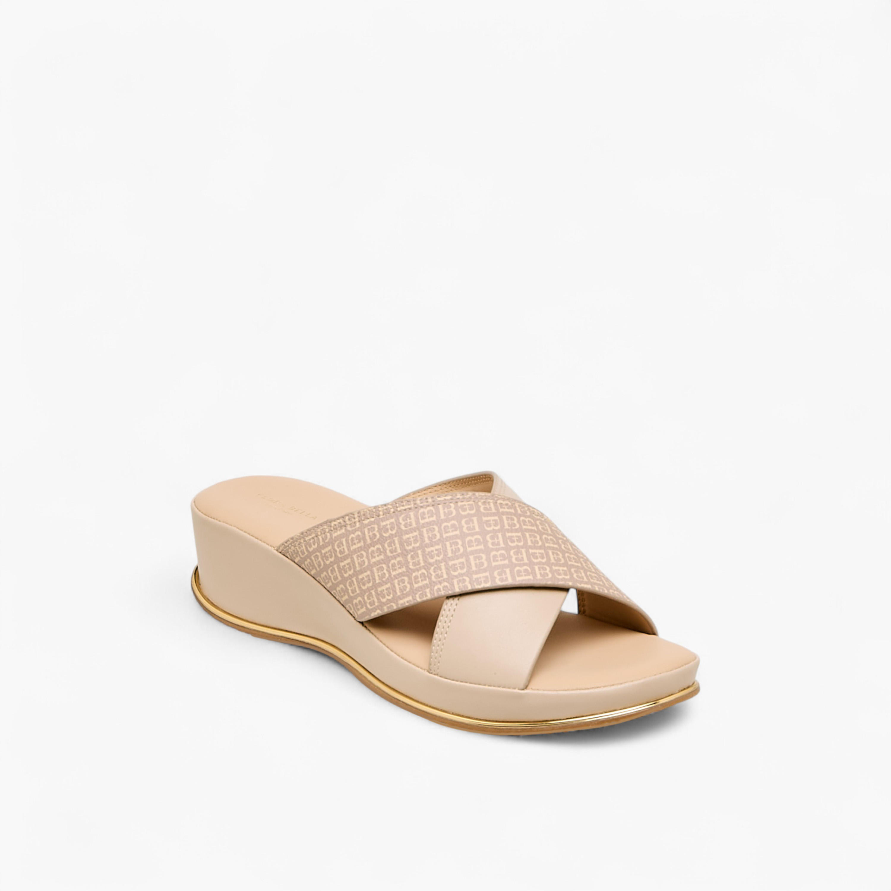 Flora Bella Women Monogram Print Wedge Sandals-women-shoes-sandals-heeled-image-2