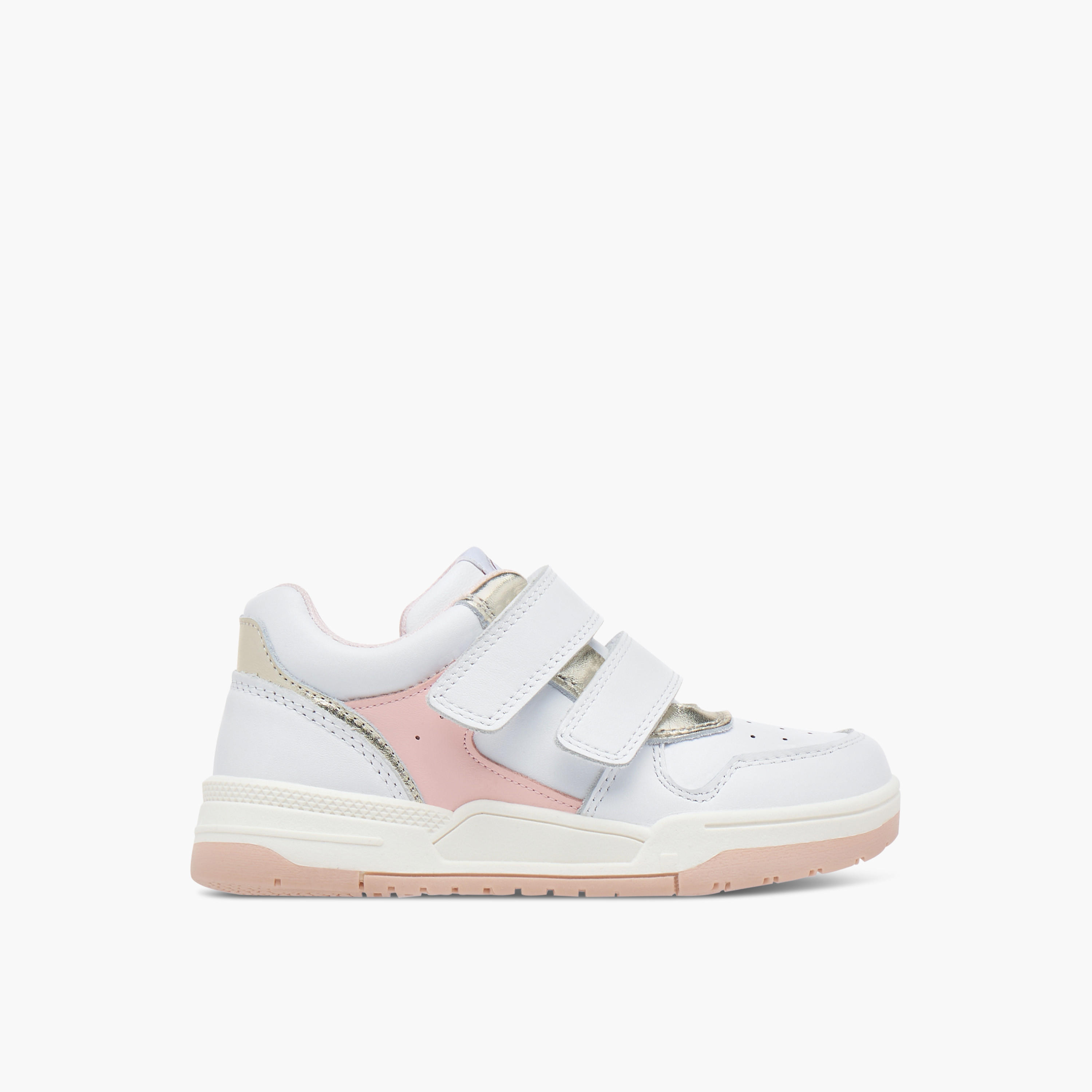 حذاء سنيكرز بِقوالب ملونة وشريط إغلاق لاصق من جونيورز-girls-shoes-sneakers-image-3