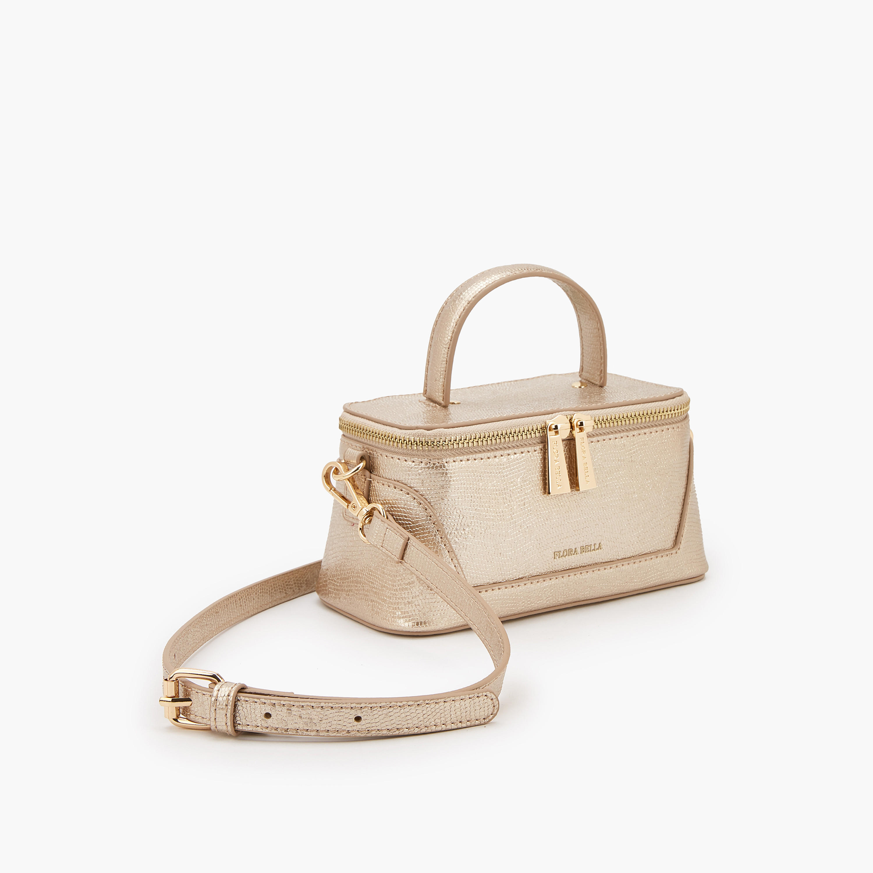 Flora Bella Textured Satchel Bag with Detachable Strap-women-bagsandwallets-handbags-image-4