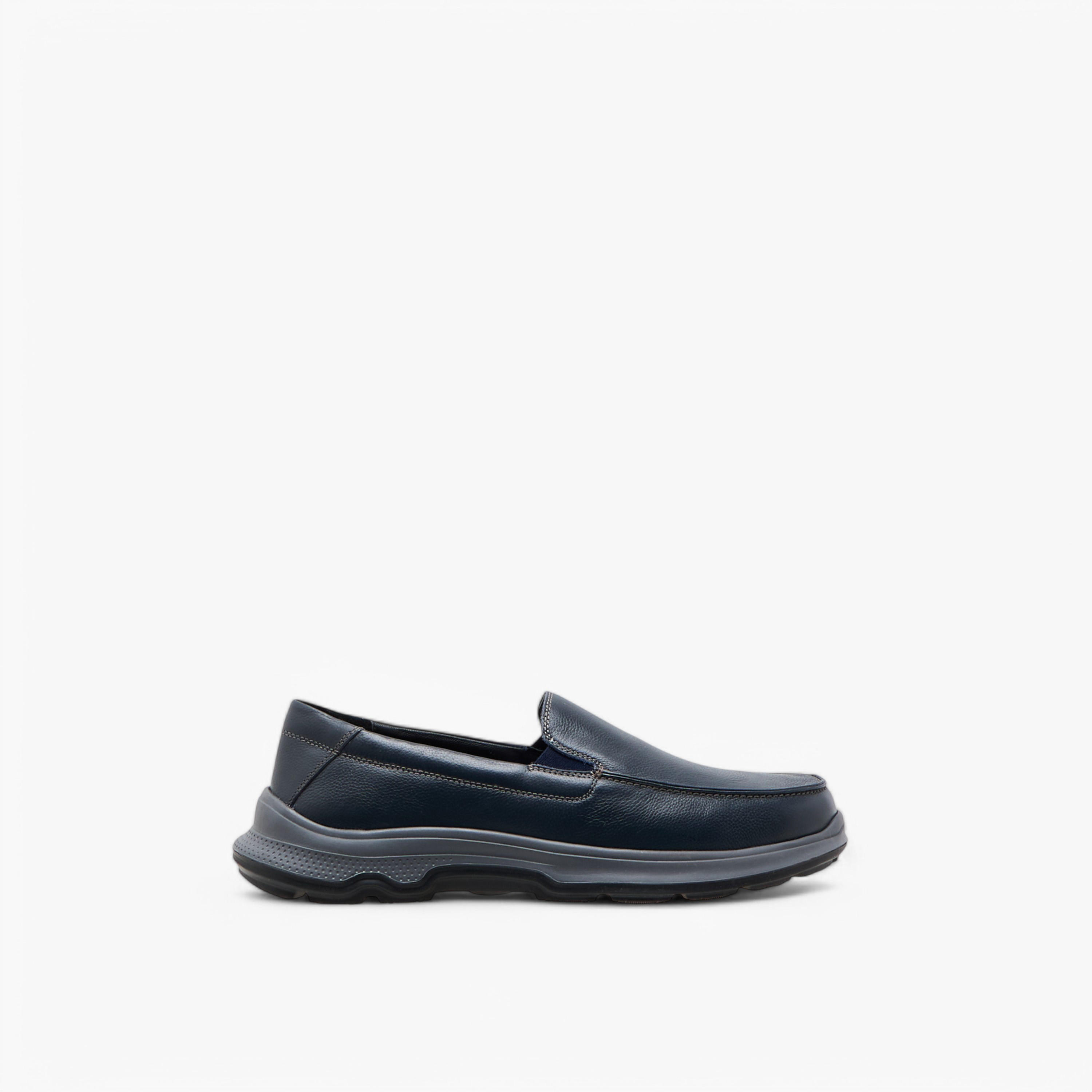 Duchini Men's Leather Textured Slip-On Moccasins-men-shoes-loafersandmoccasins-image-3