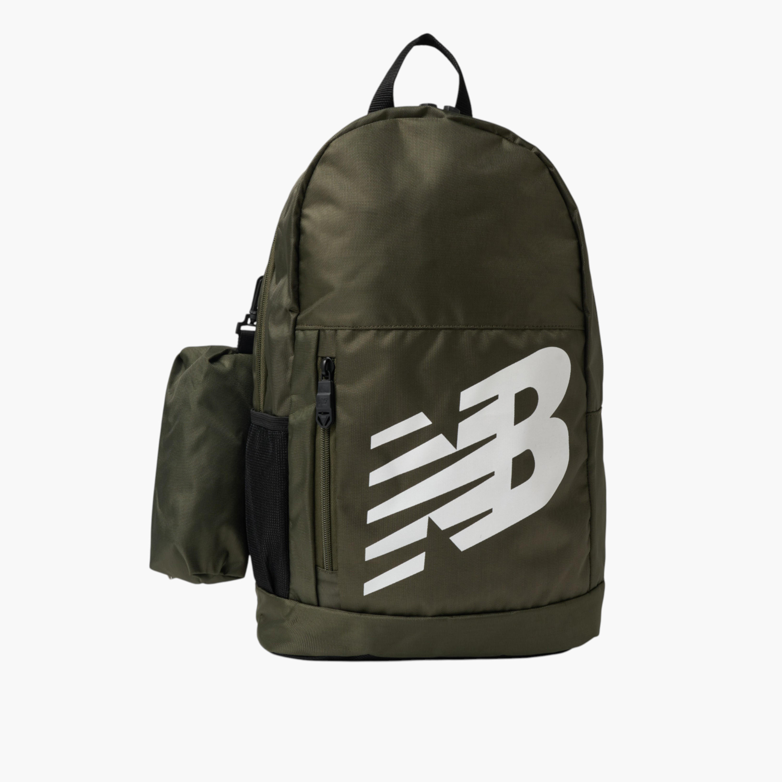 New Balance Logo Print School Backpack with Pencil Pouch - 14x28x43 cm-school-bagsandbackpacks-backpacks-image-1