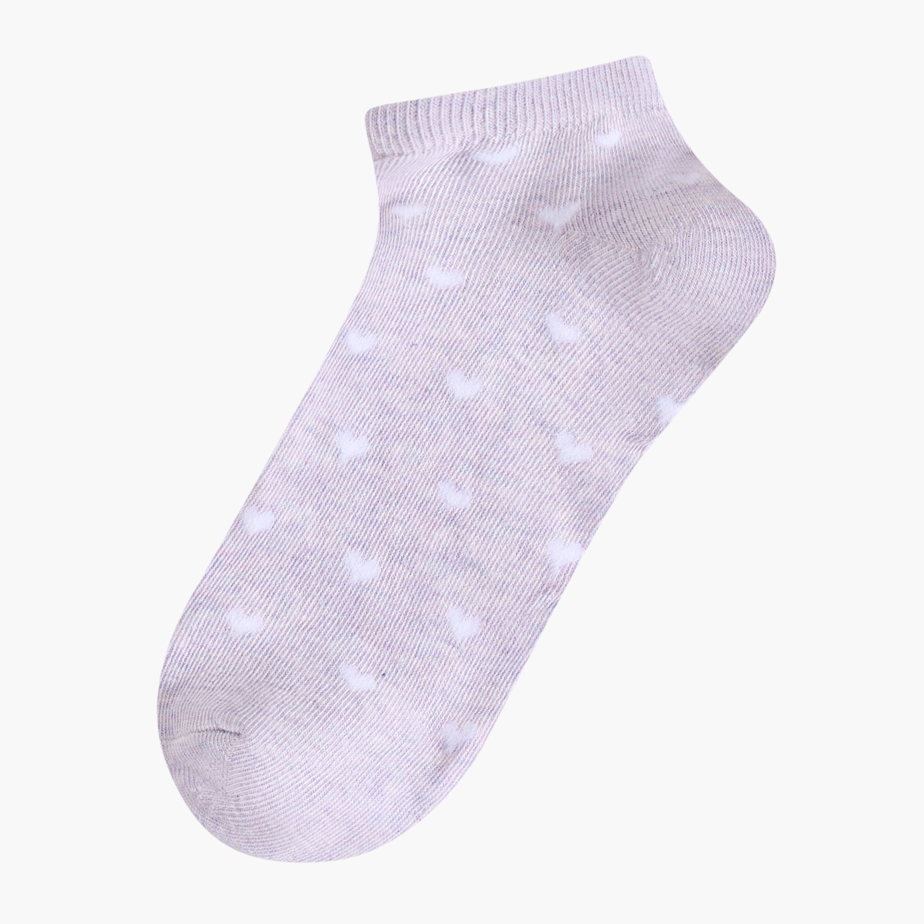 Flora Bella Pack of 5 Ankle Length Cotton Socks-women-socksandstockings-image-2