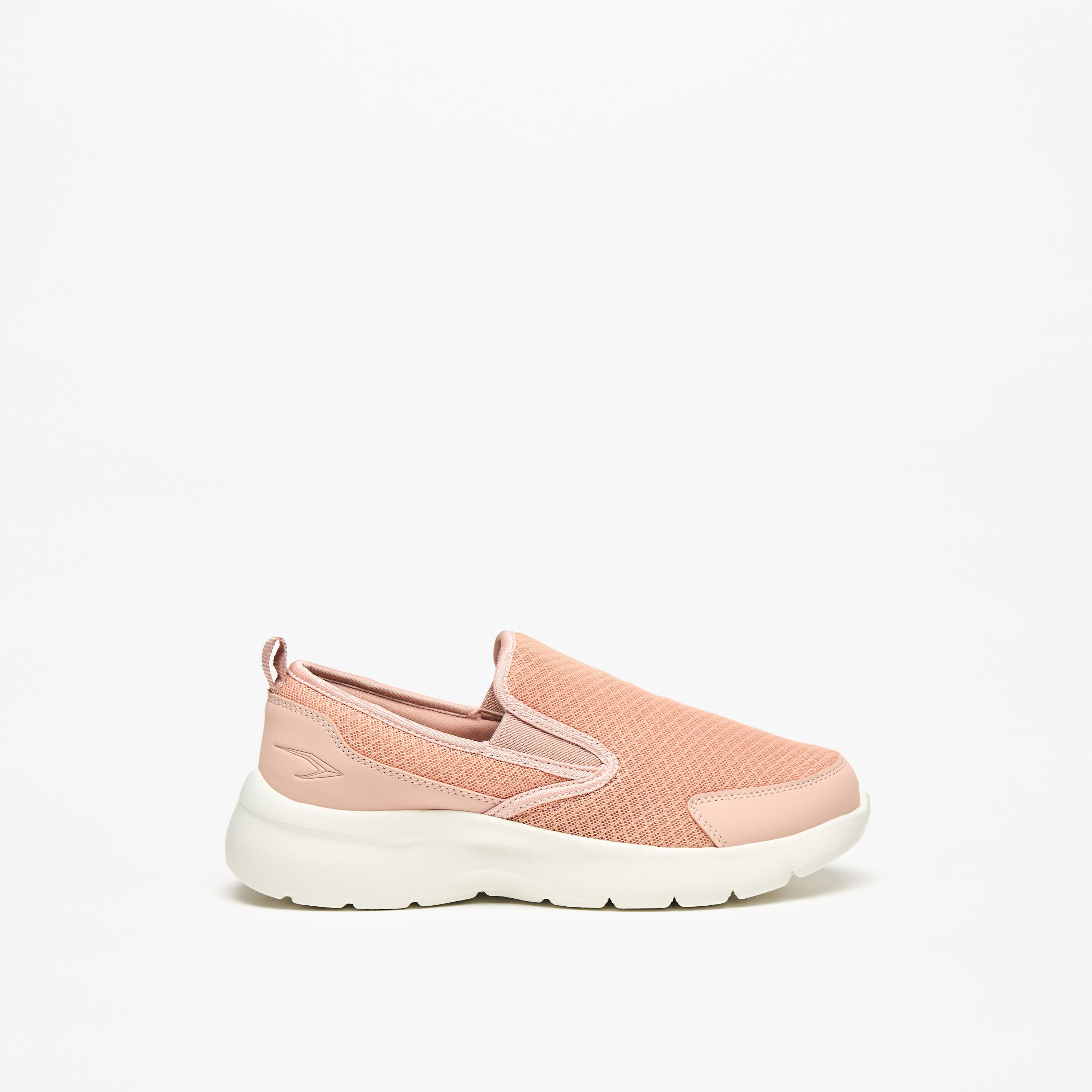 Dash Textured Slip-On Sports Shoes with Pull Tabs-women-shoes-sneakers-image-3