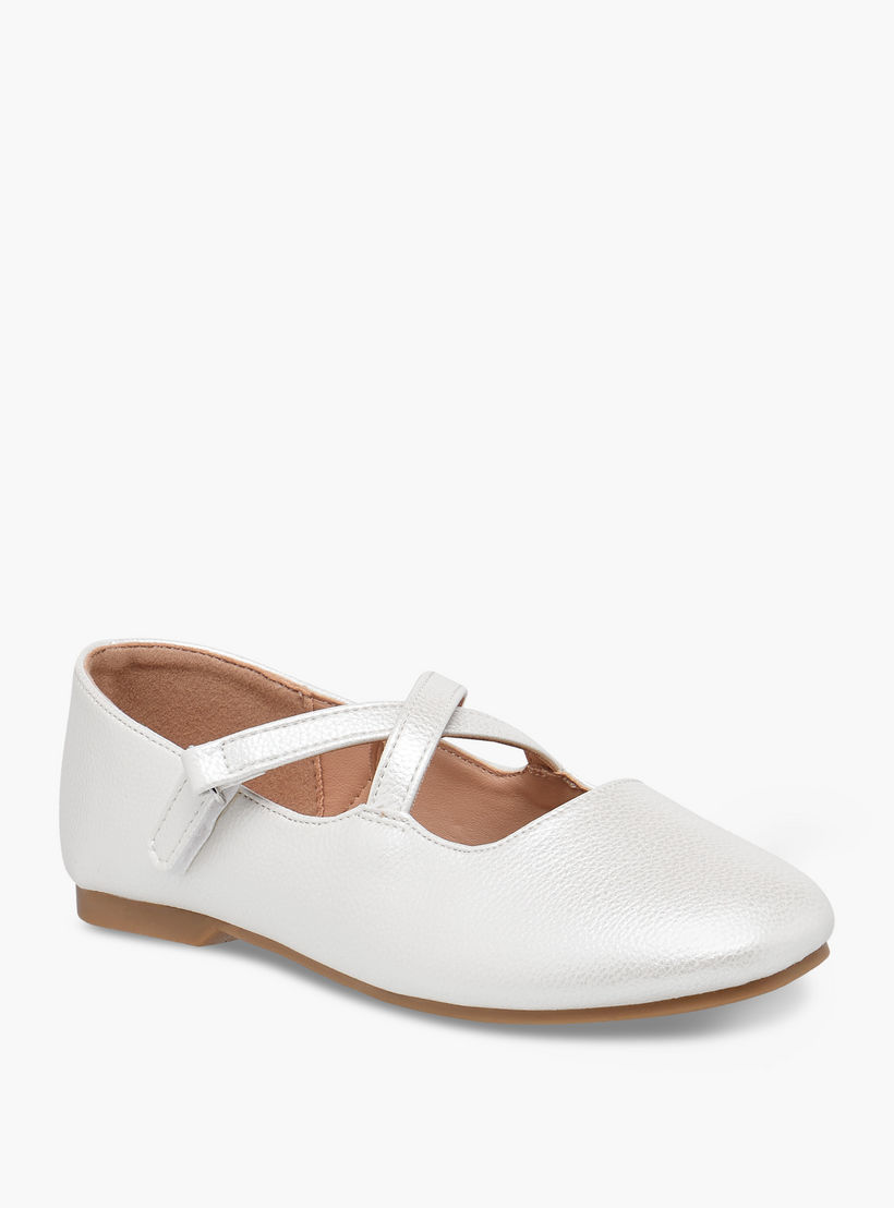 حذاء ماري جين بشريط إغلاق لاصق للبنات من فلورا بيلا-girls-shoes-maryjanes-image-2