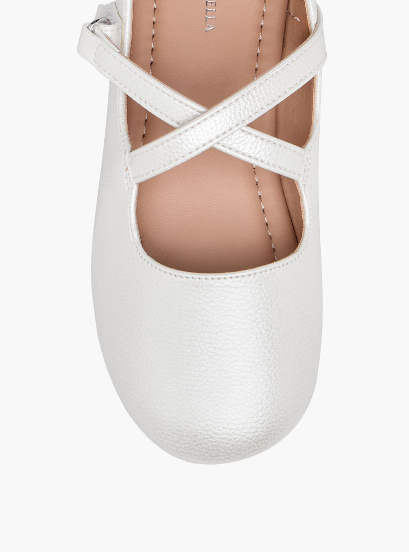 حذاء ماري جين بشريط إغلاق لاصق للبنات من فلورا بيلا-girls-shoes-maryjanes-image-4