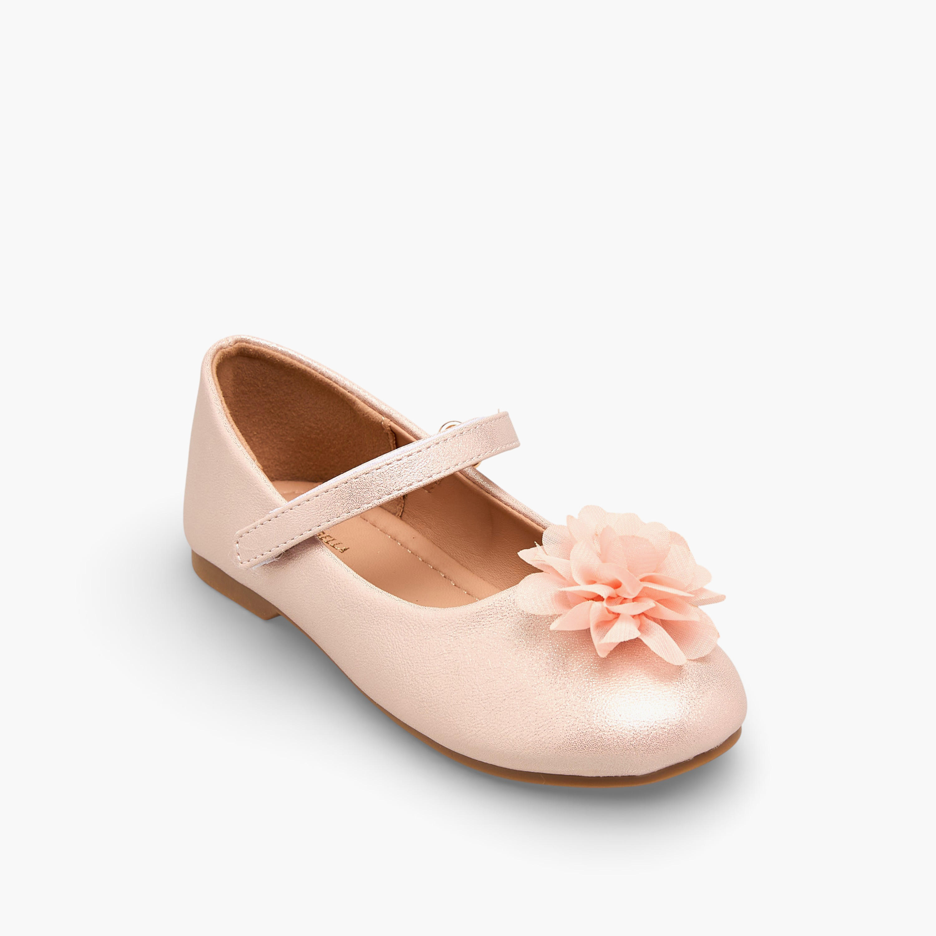 Flora Bella Girls Floral Embellished Mary Jane Shoes-girls-shoes-maryjanes-image-2