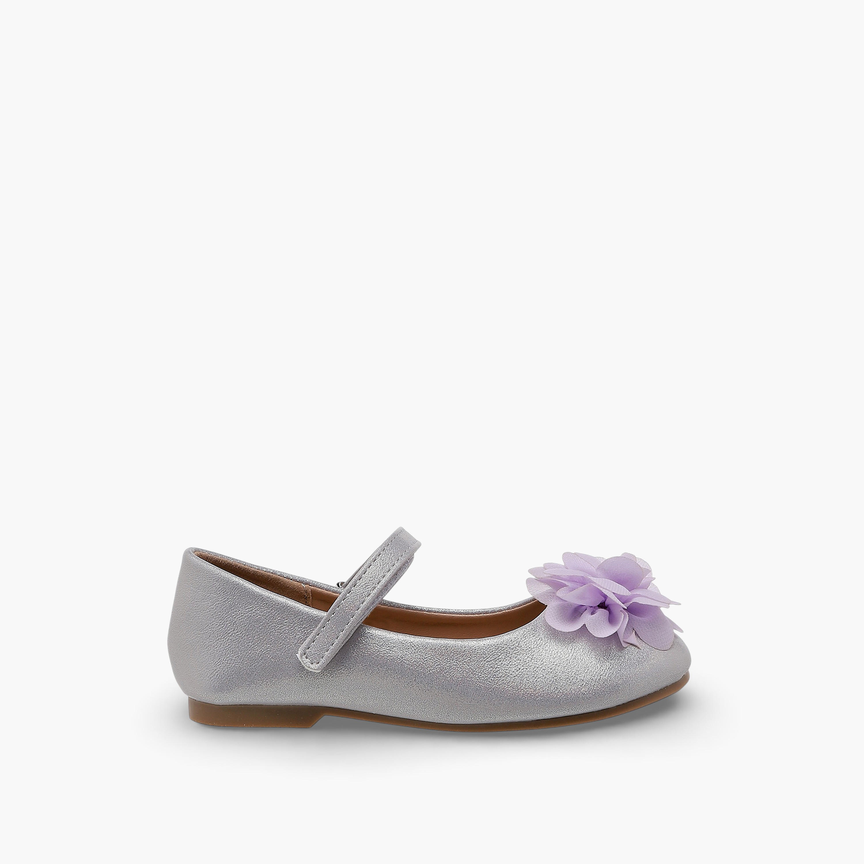 Flora Bella Girls Floral Embellished Mary Jane Shoes-girls-shoes-maryjanes-image-3