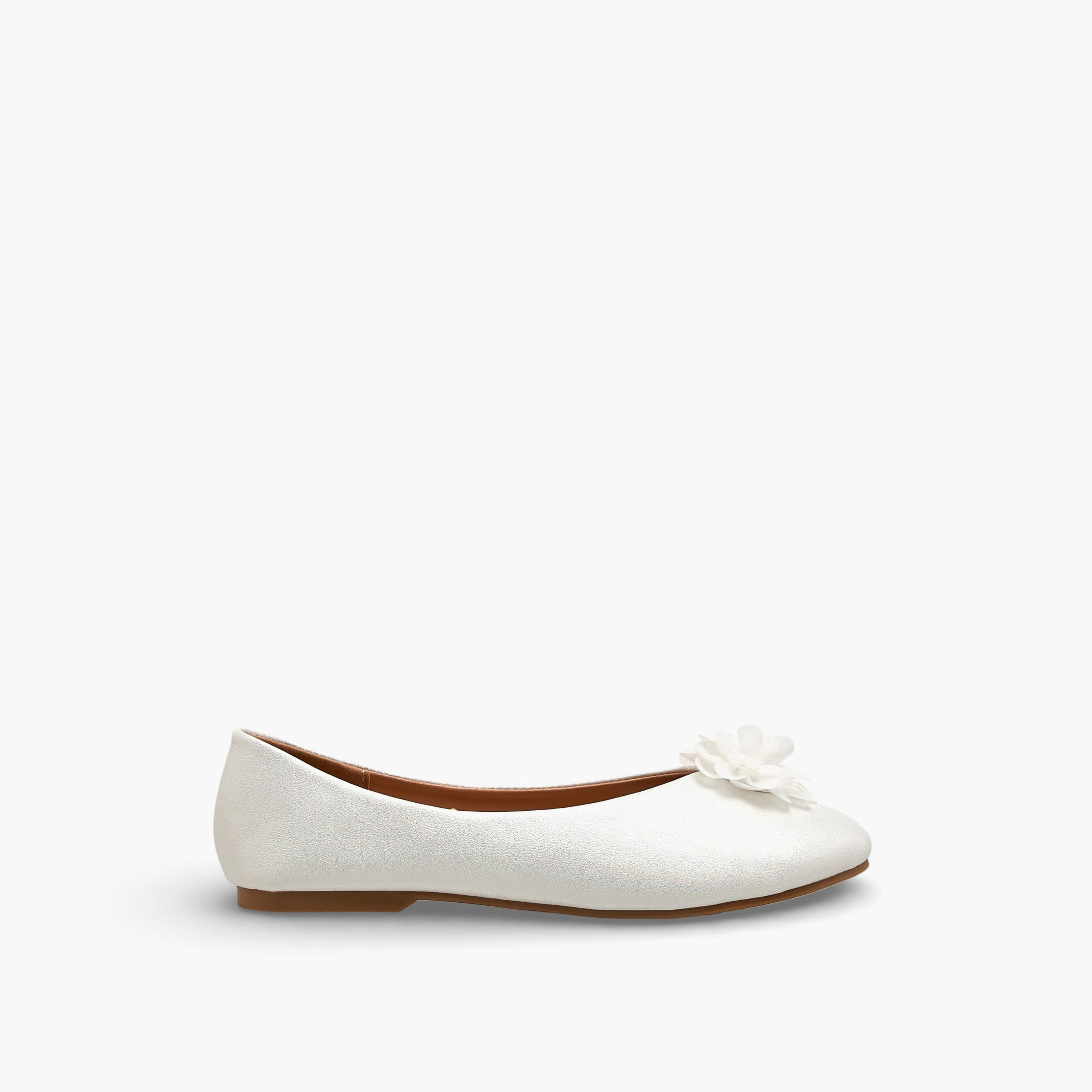 حذاء باليرينا بزينة أزهار للبنات من فلورا بيلا-girls-shoes-ballerinas-image-3