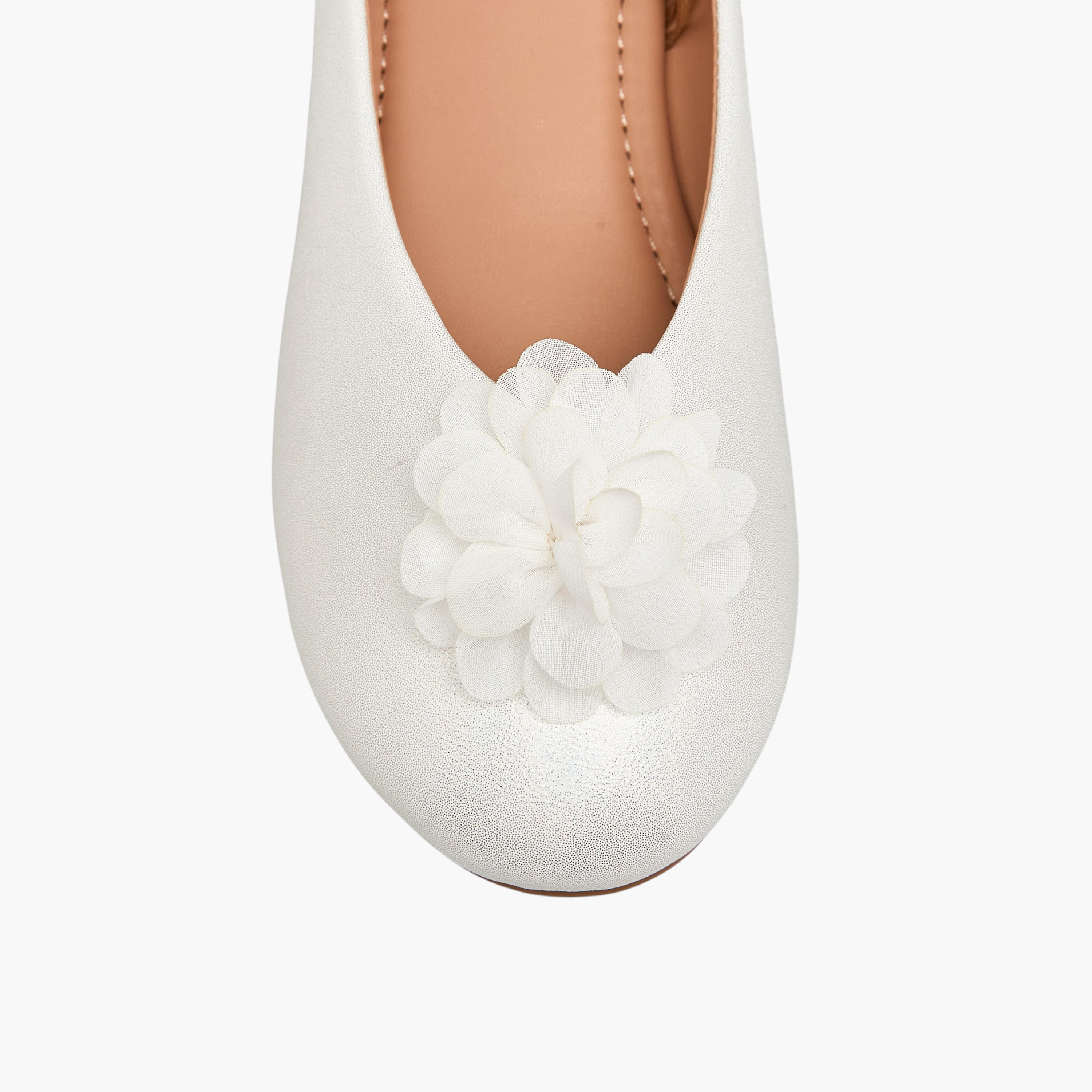 حذاء باليرينا بزينة أزهار للبنات من فلورا بيلا-girls-shoes-ballerinas-image-4