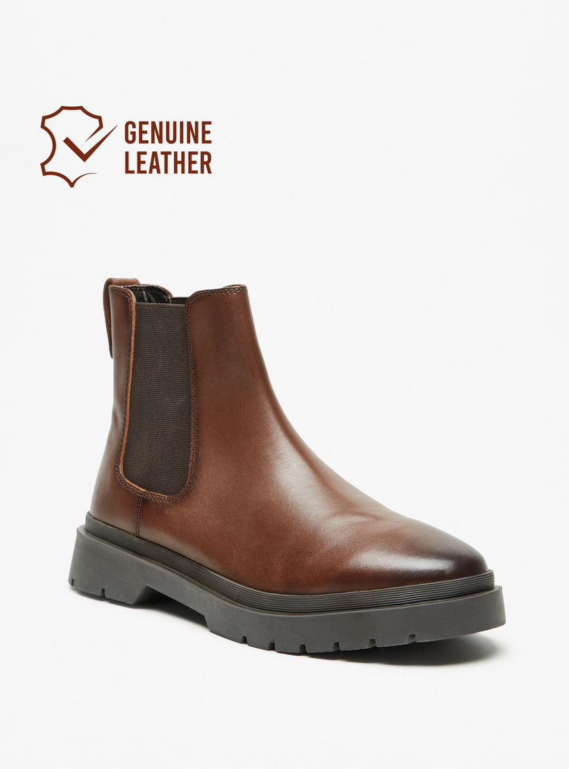 Duchini Men's Solid Chelsea Boots-men-shoes-boots-image-1