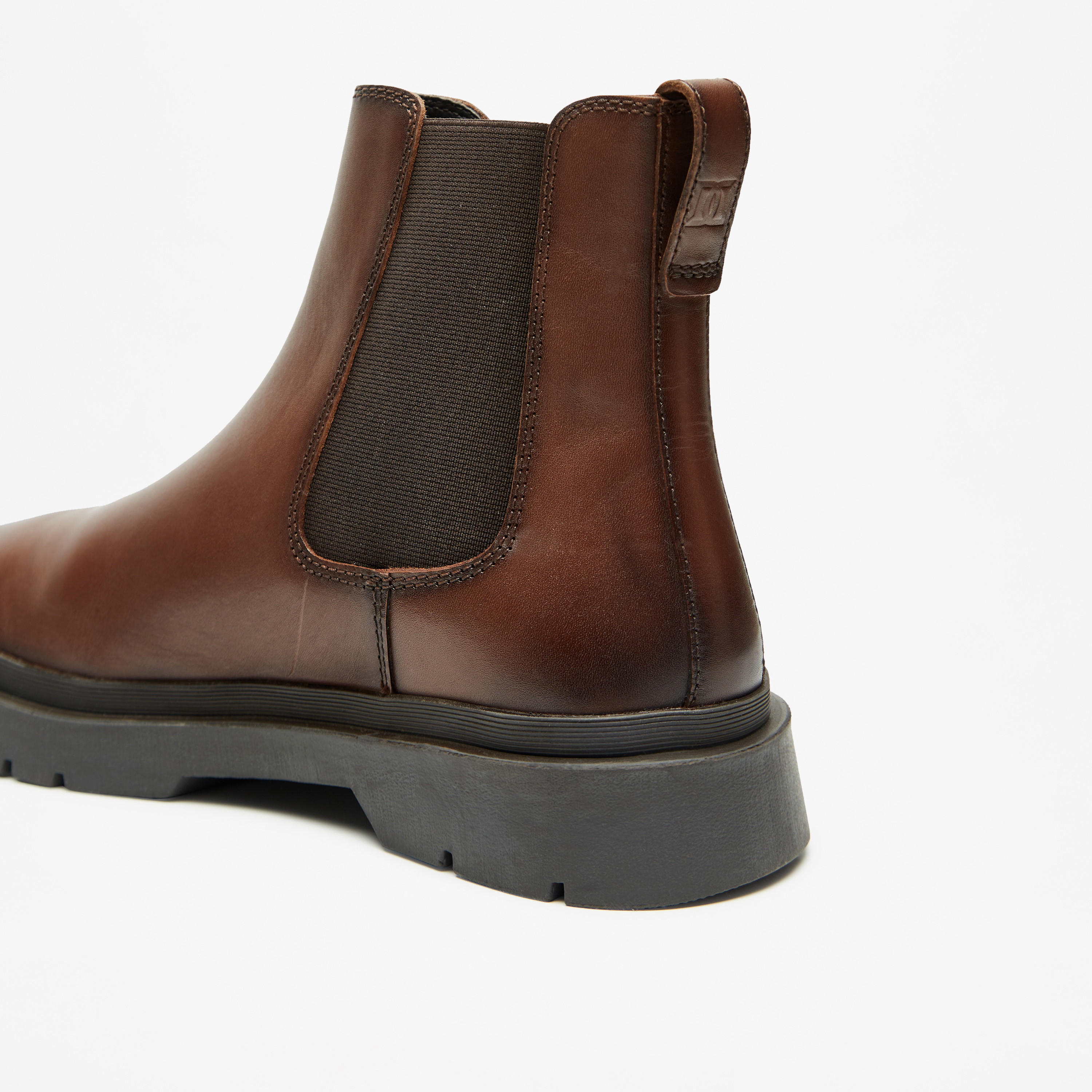 Duchini Men's Solid Chelsea Boots-men-shoes-boots-image-5