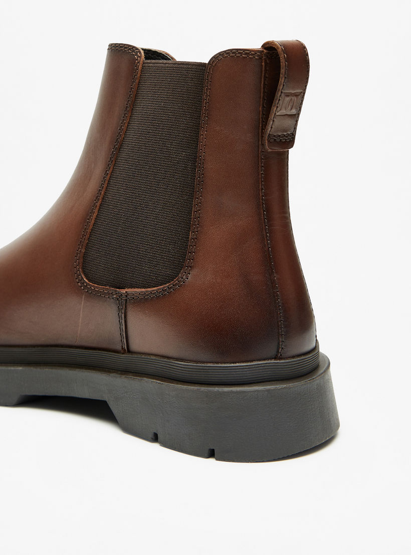 Duchini Men's Solid Chelsea Boots-men-shoes-boots-image-5
