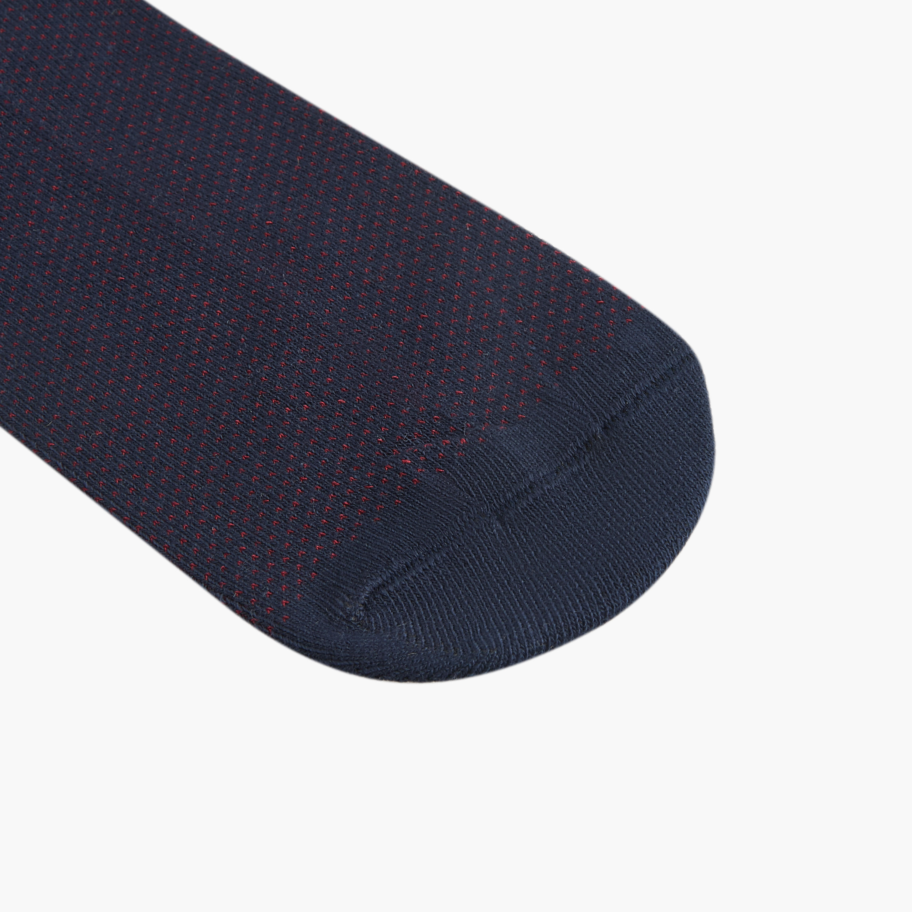 Lee Cooper Logo Detail Ankle Length Socks - Set of 5-men-socks-image-3