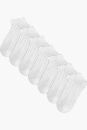 Pack of 7 LBL by Shoexpress Boys Socks Non Terry Ankle Length-boys-accessories-socks-image-1