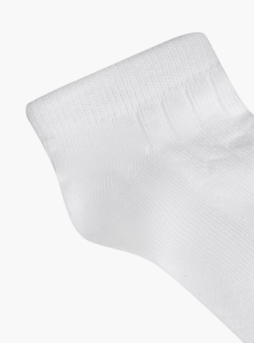 Pack of 7 LBL by Shoexpress Boys Socks Non Terry Ankle Length-girls-accessories-socks-image-3