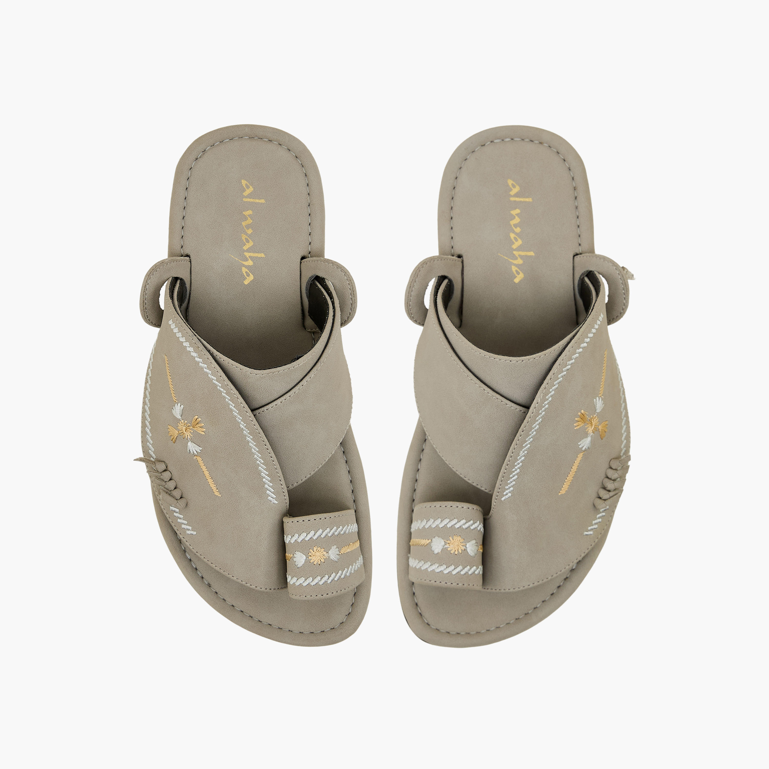 Al Waha Boys Slip-On Arabic Sandals-boys-shoes-sandals-image-1